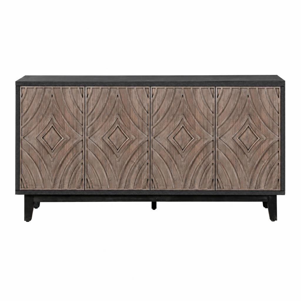 GOODSILO 60" Freestanding Floor Storage Cabinet