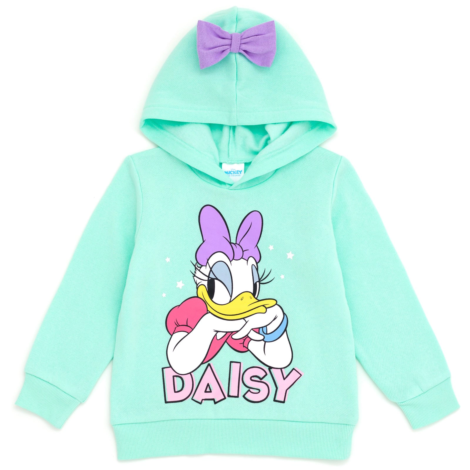 Disney Mickey Mouse & Friends Girls' Fleece Pullover Hoodie