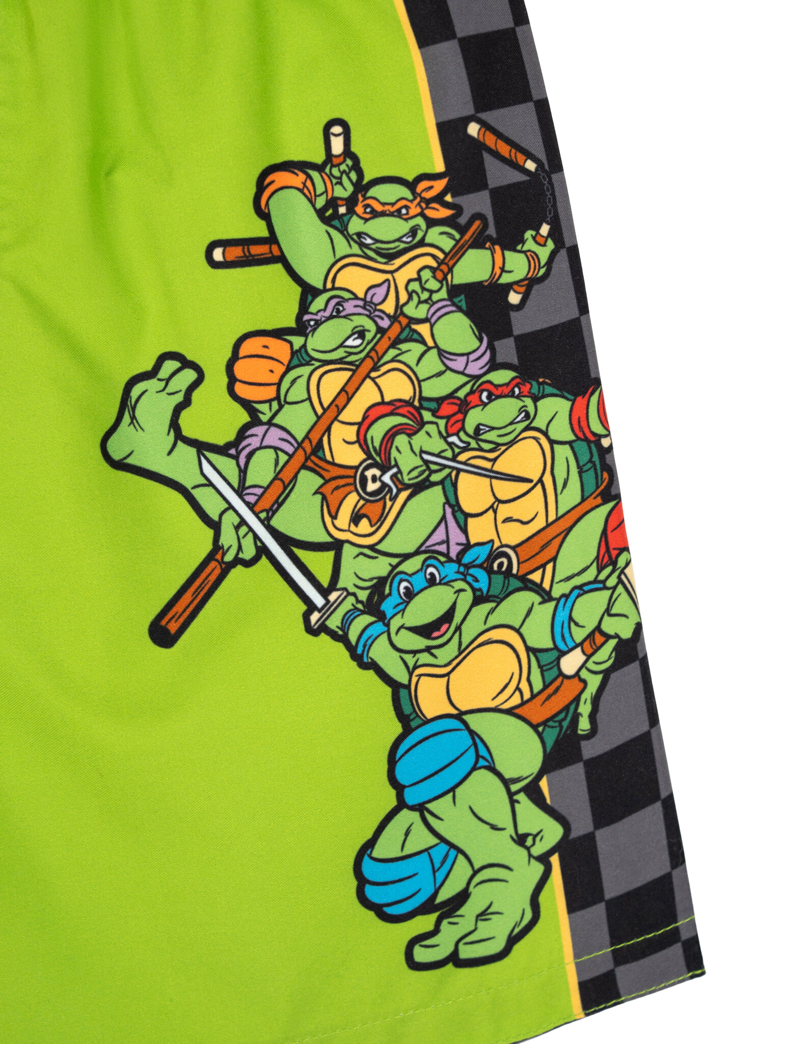 Teenage Mutant Ninja Turtles Boys' 2-Piece Swimwear Rash Guard and Swim Trunks Set
