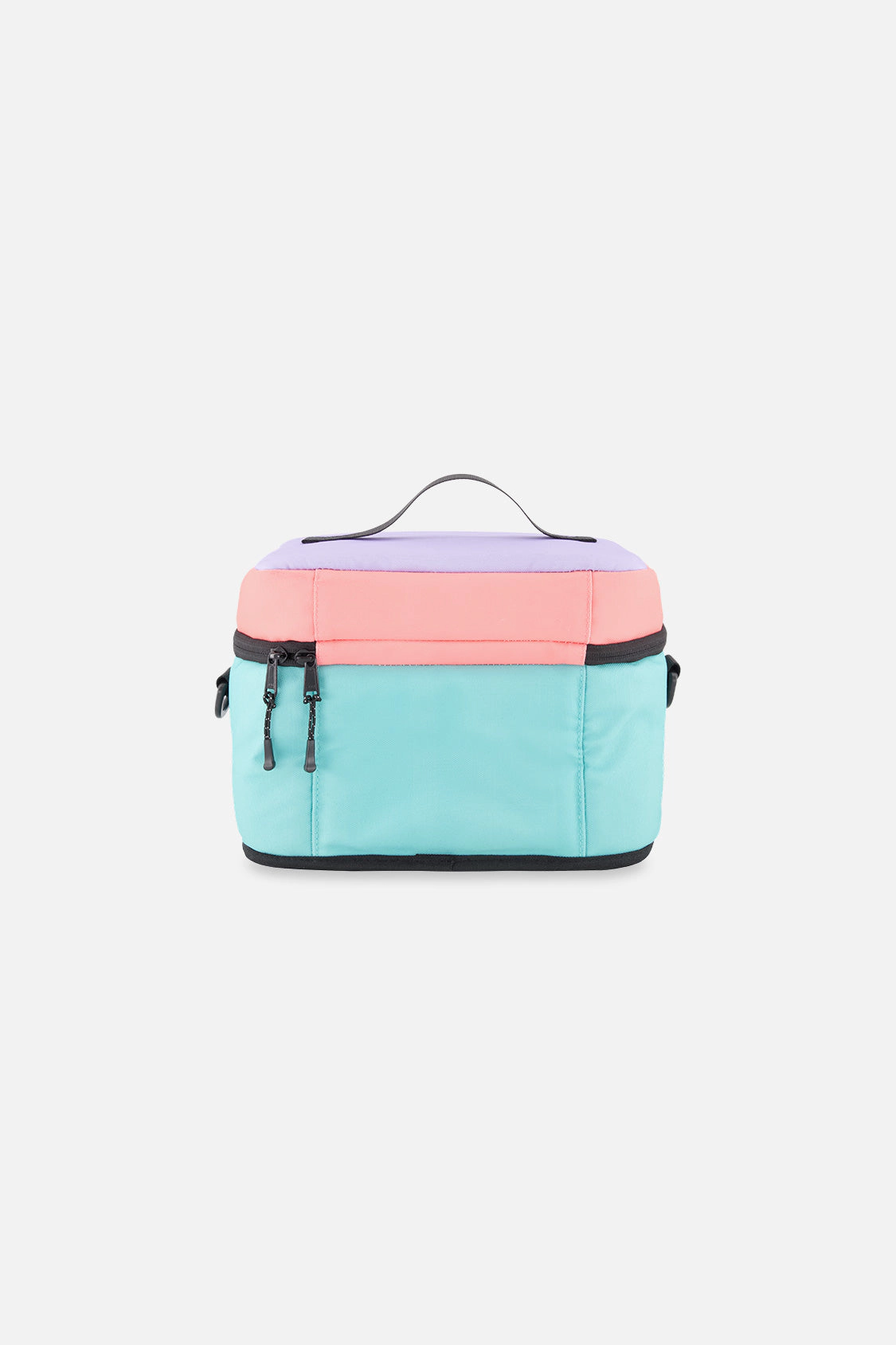 Deux par Boys Insulated Color-Block Lunch Box with Removable Shoulder Strap