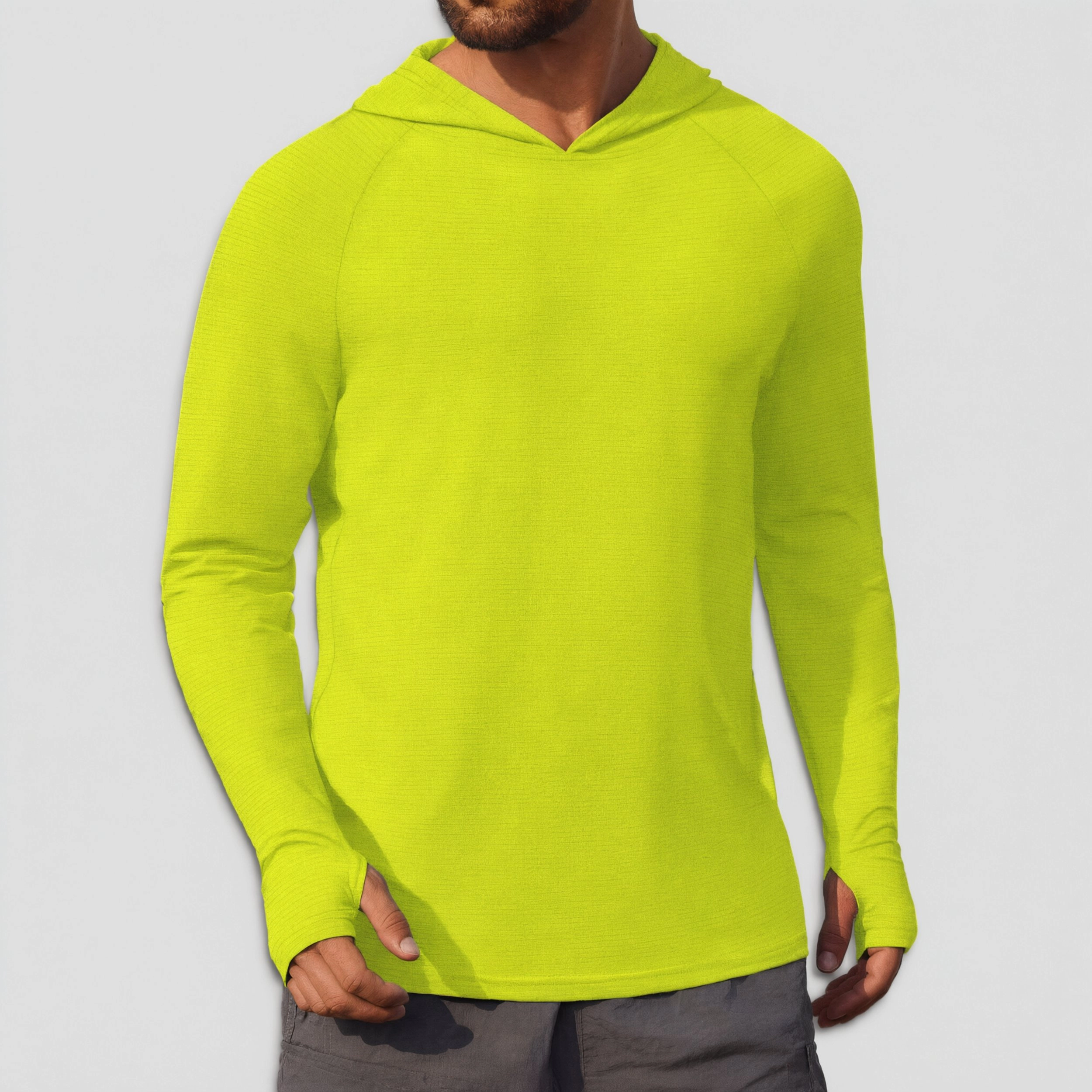 COOFANDY Men's Regular Fit Lightweight Long Sleeve Sports Hoodie