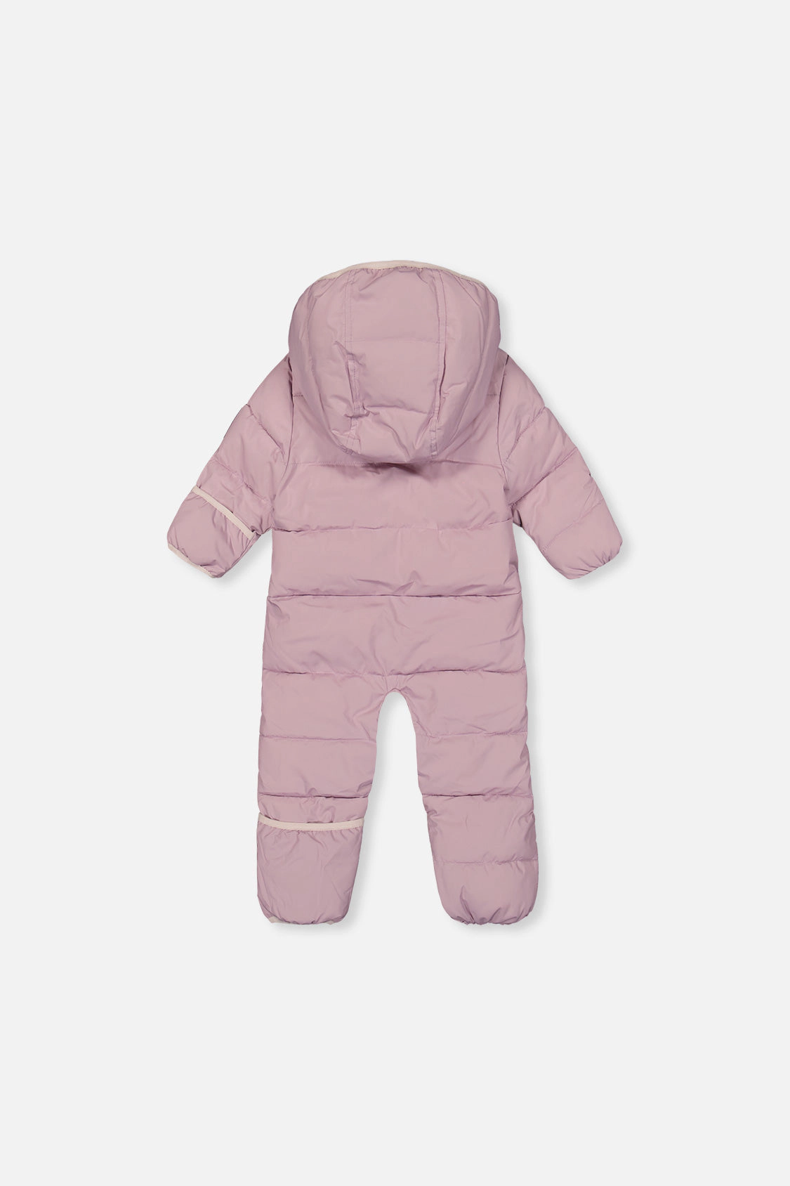 Deux par Girls Cloud Quilted One Piece Snowsuit Adapted for Car Seats