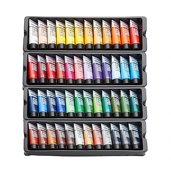 KINGART PRO Acrylic Paint Set - 48 Colors, 22ml Tubes