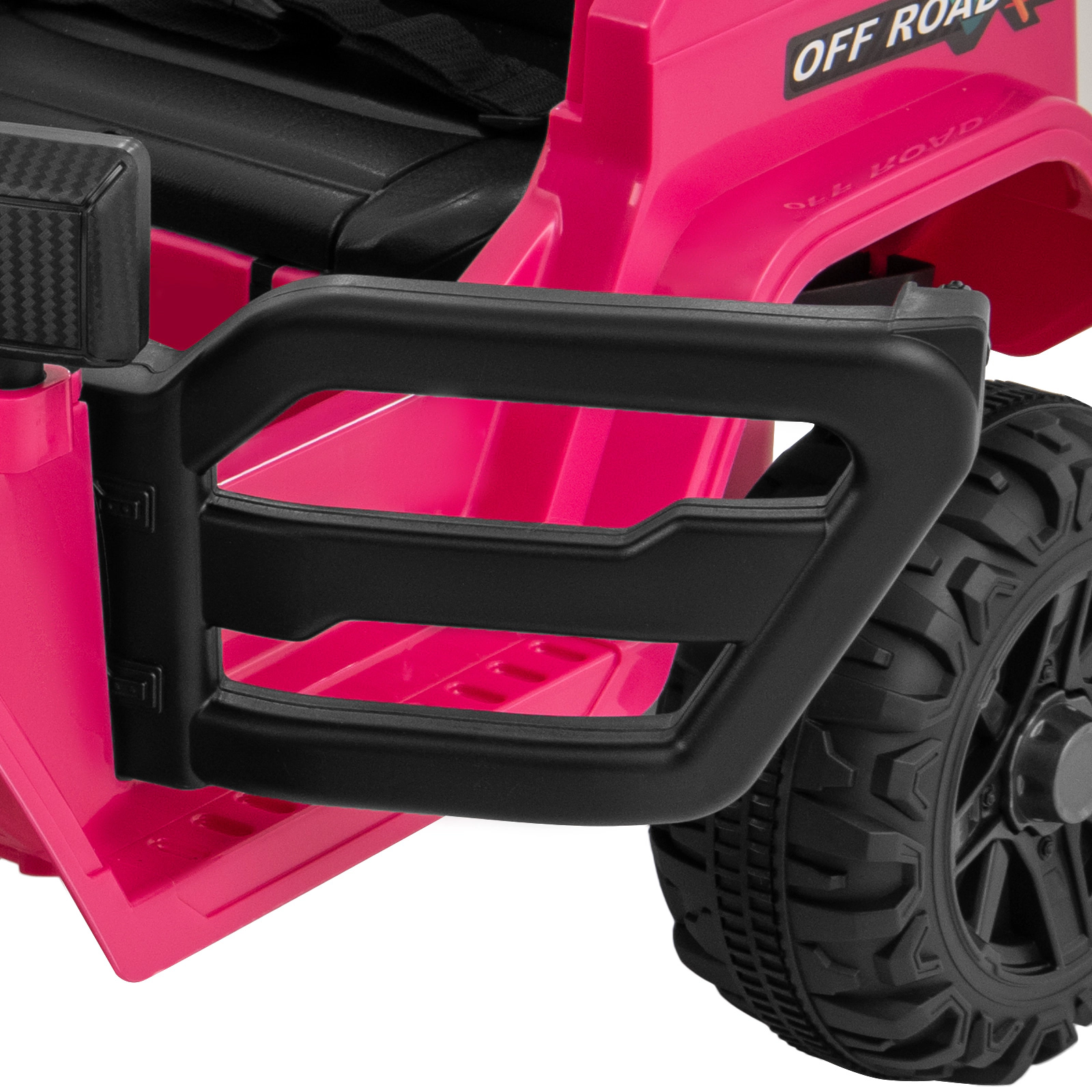 12V Kids Ride On Truck with Parent Remote 3 Speeds and 9.5-in Puncture-Free All-Terrain Wheels Ages 3+ Electric Car