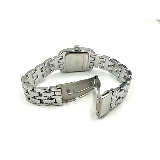 Peugeot Women's  24mm Silver Tank Panther Link Bracelet Watch