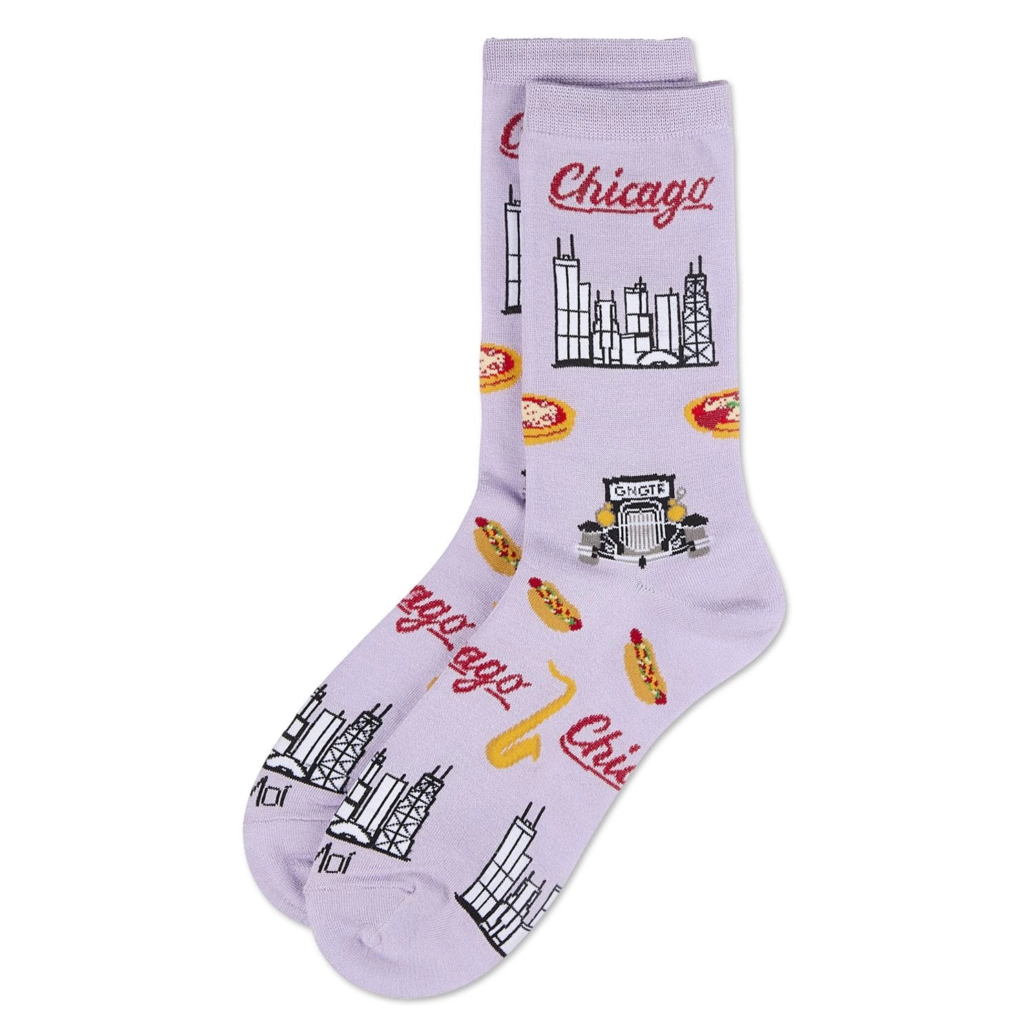 MeMoi Women's Chicago Rayon From Bamboo Crew Socks
