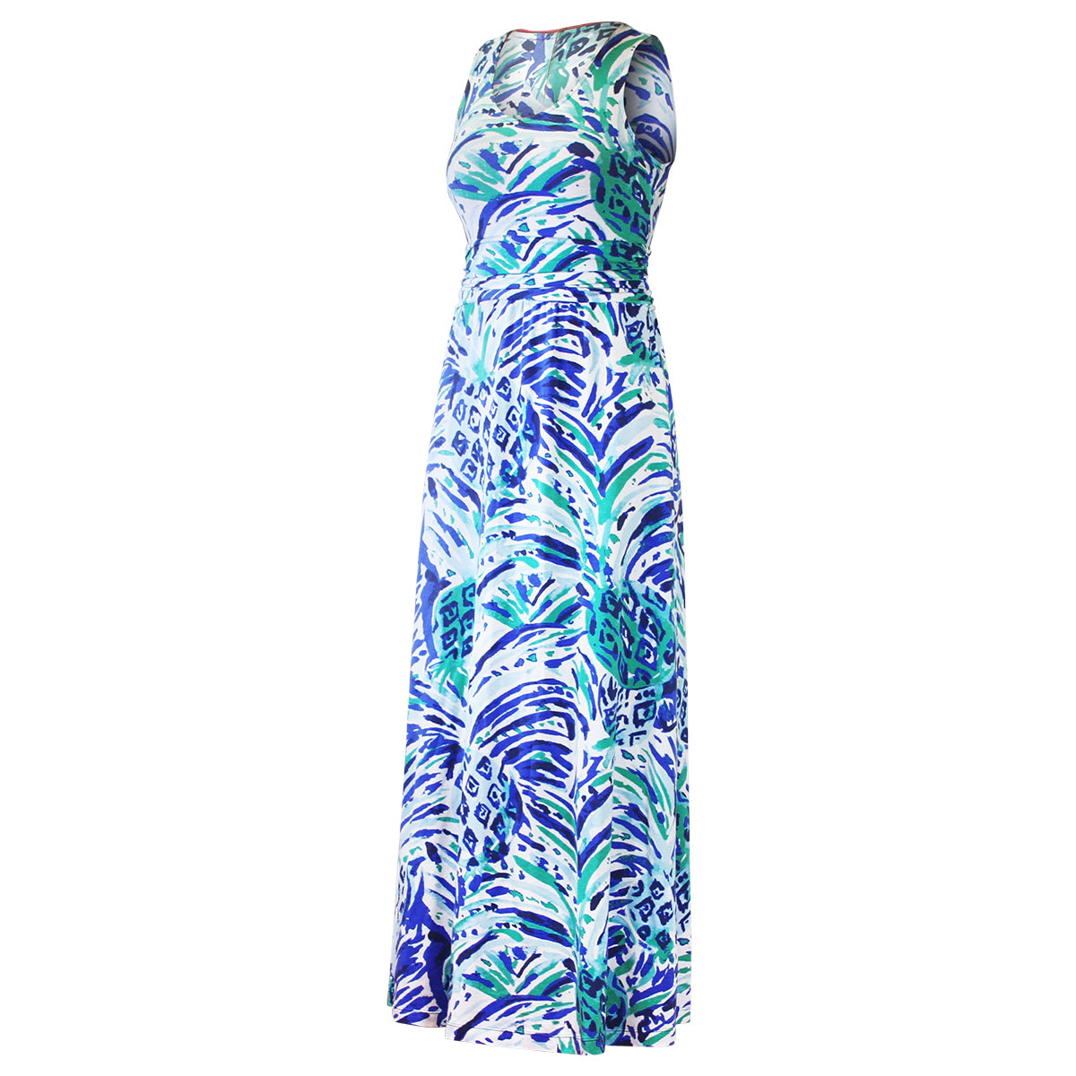 UV Skinz Women's V-Neck Maxi Dress