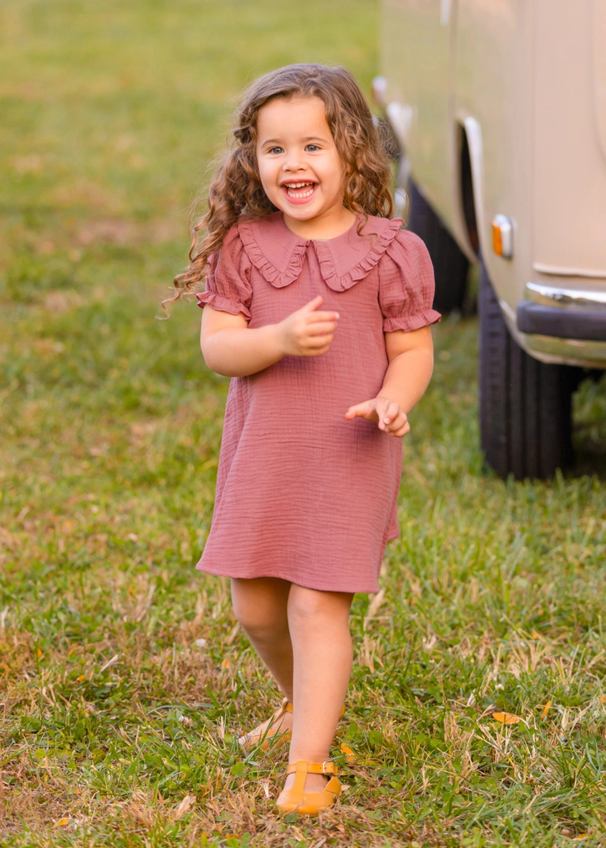 Mabel and Honey Clarabelle Cotton Gauze Dress
