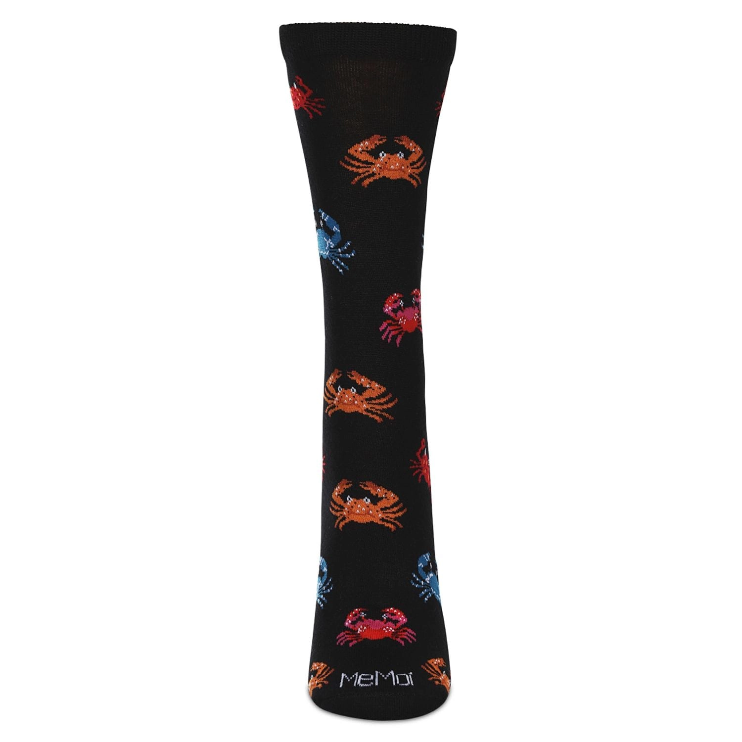 MeMoi Women's Crabs Rayon From Bamboo Crew Socks