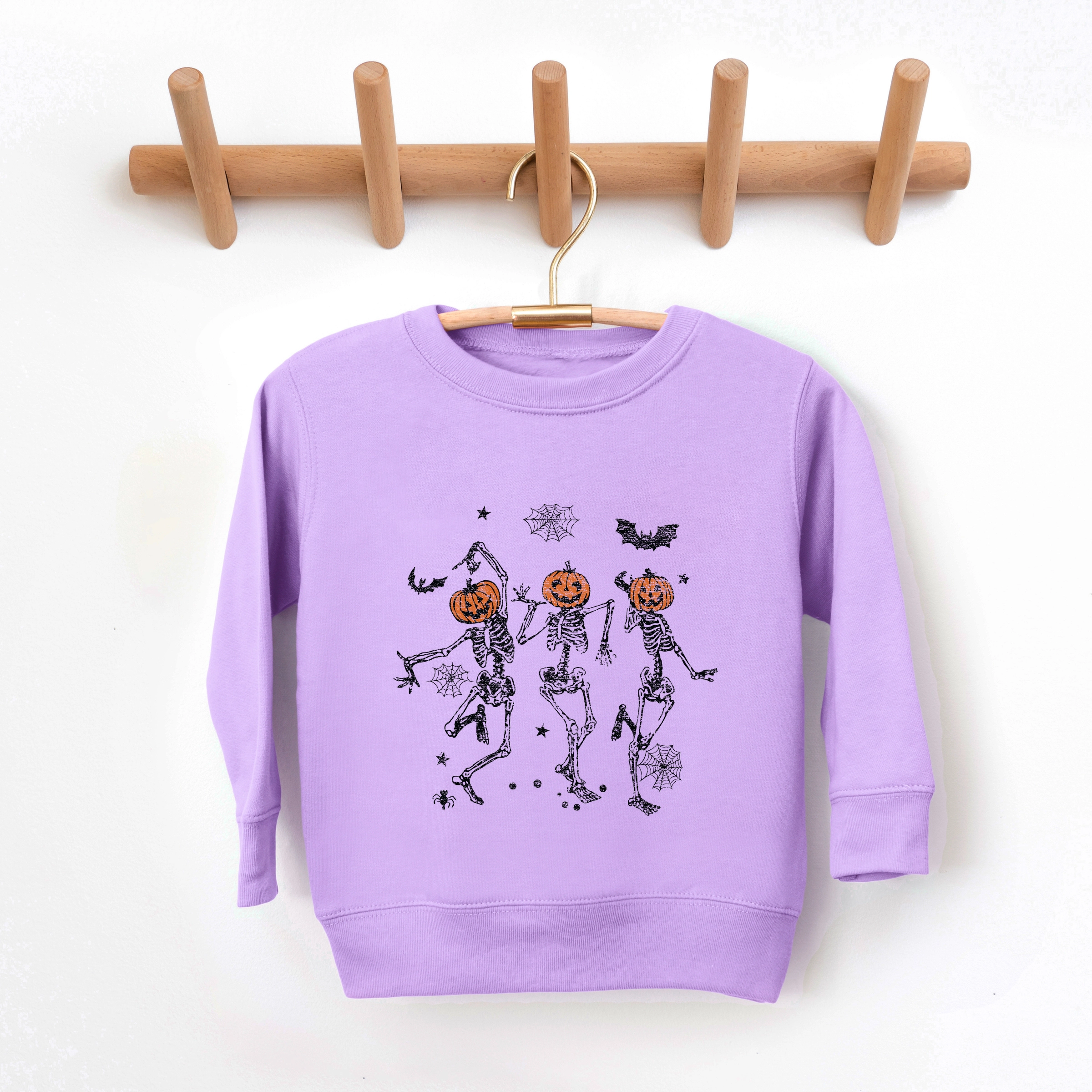 The Juniper Shop - Toddler Graphic Sweatshirt Dancing Skeleton Trio
