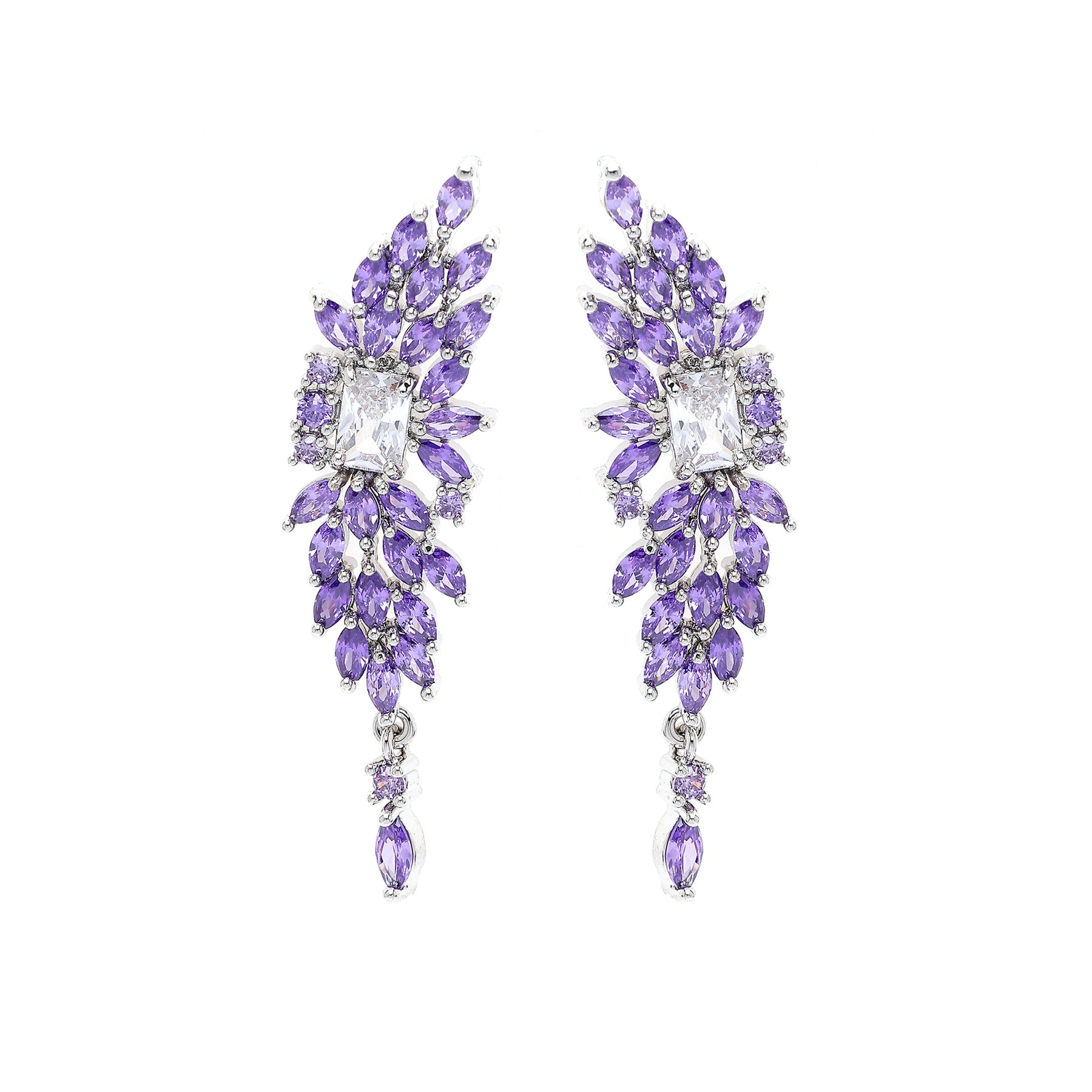AGP PARIS Womens Dazzling Dainty Drop Earrings