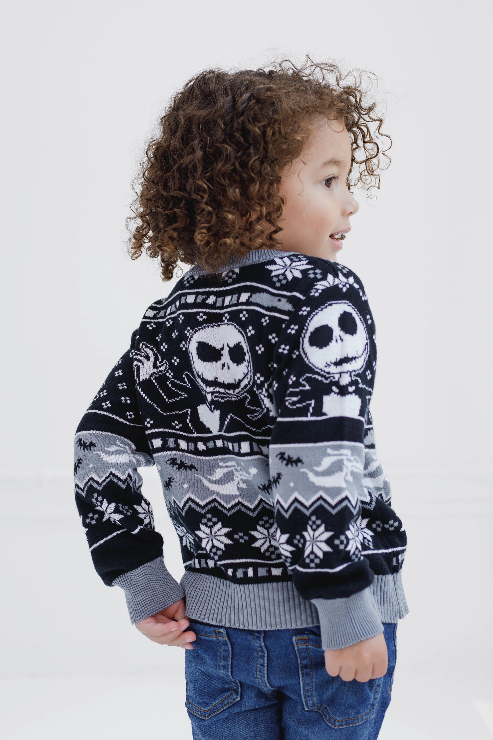Disney Nightmare Before Christmas Boys' Holiday Sweater