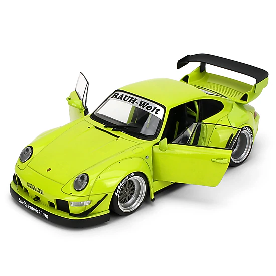 Jada Rwb Body Kit "Genki" Lime Green "Pink Slips" Series 1/18 Diecast Model Car By Jada