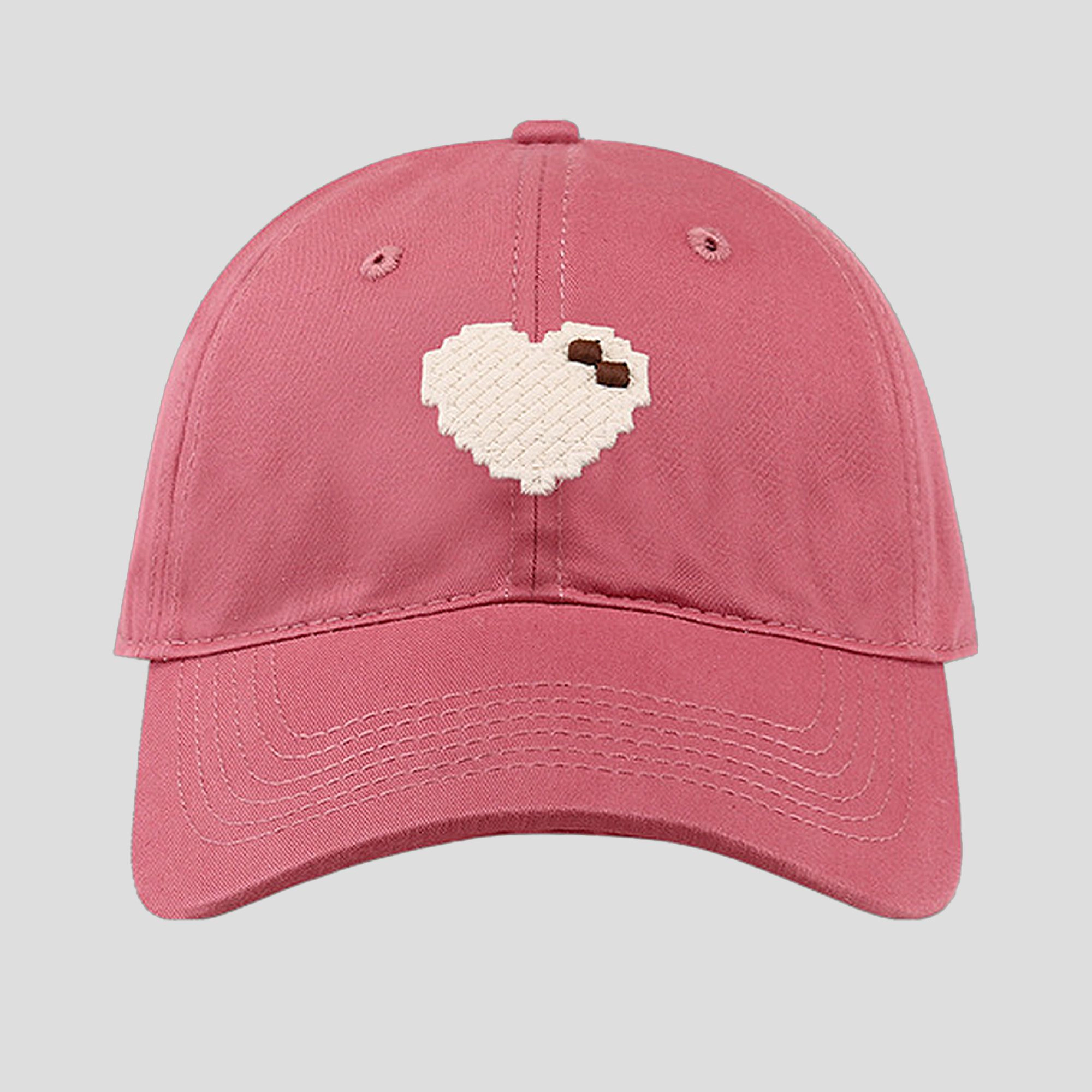 Anna-Kaci Women's Valentine Pixel Heart Wide - Brim Baseball Cap