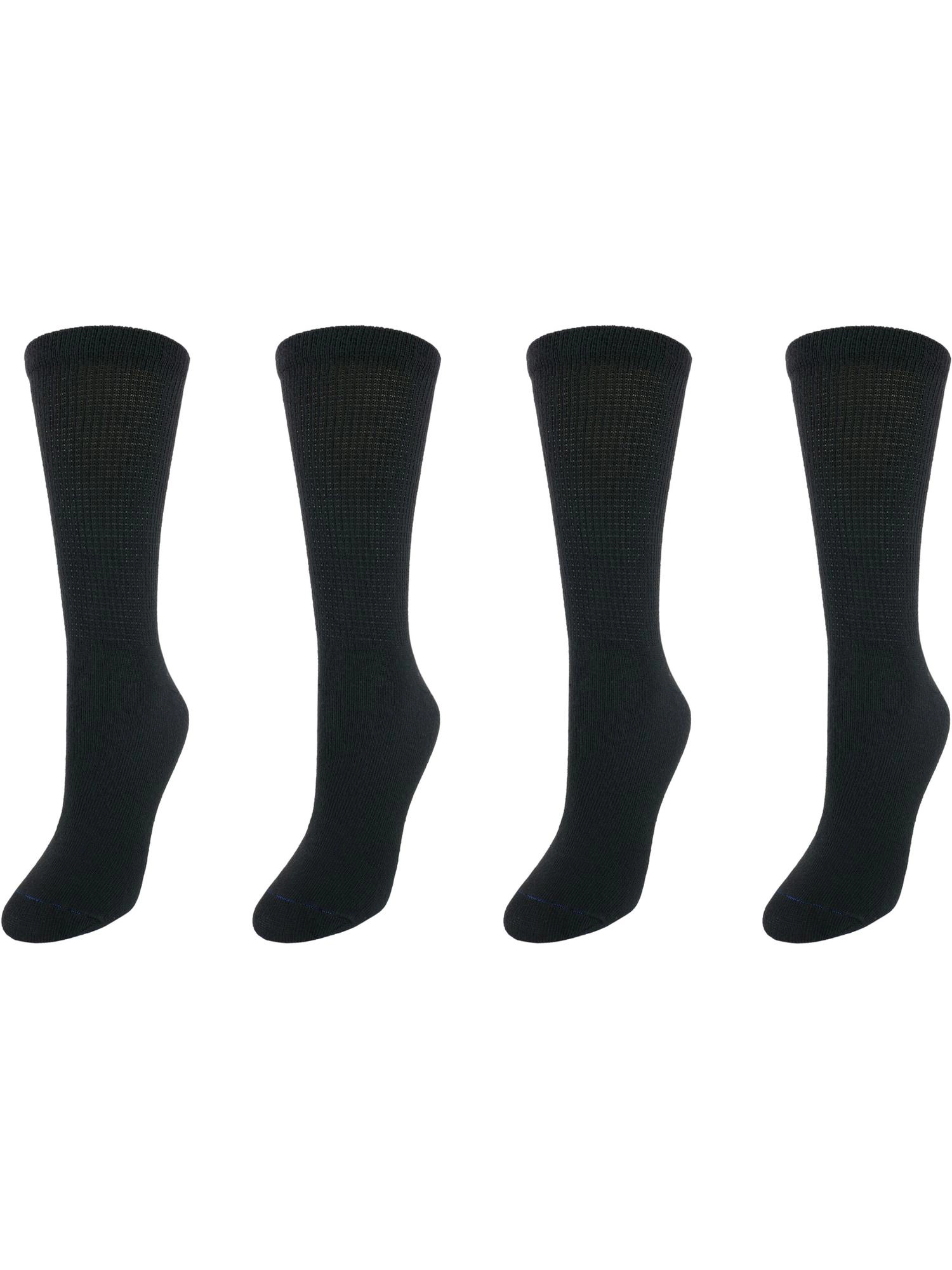 Dr. Scholl's Women's Diabetes & Circulatory Crew Socks (4 Pair Pack)