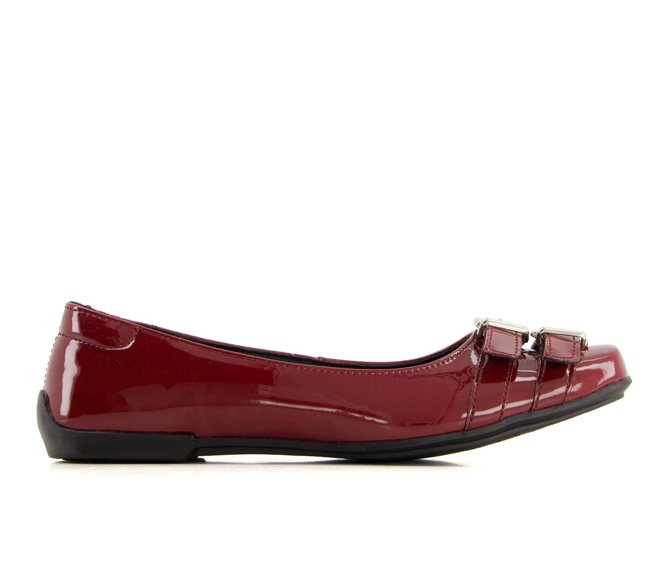 Andrea Womens Patent Ballet Flats