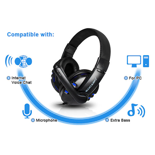 GBruno Wired Gaming Headphones With Microphone