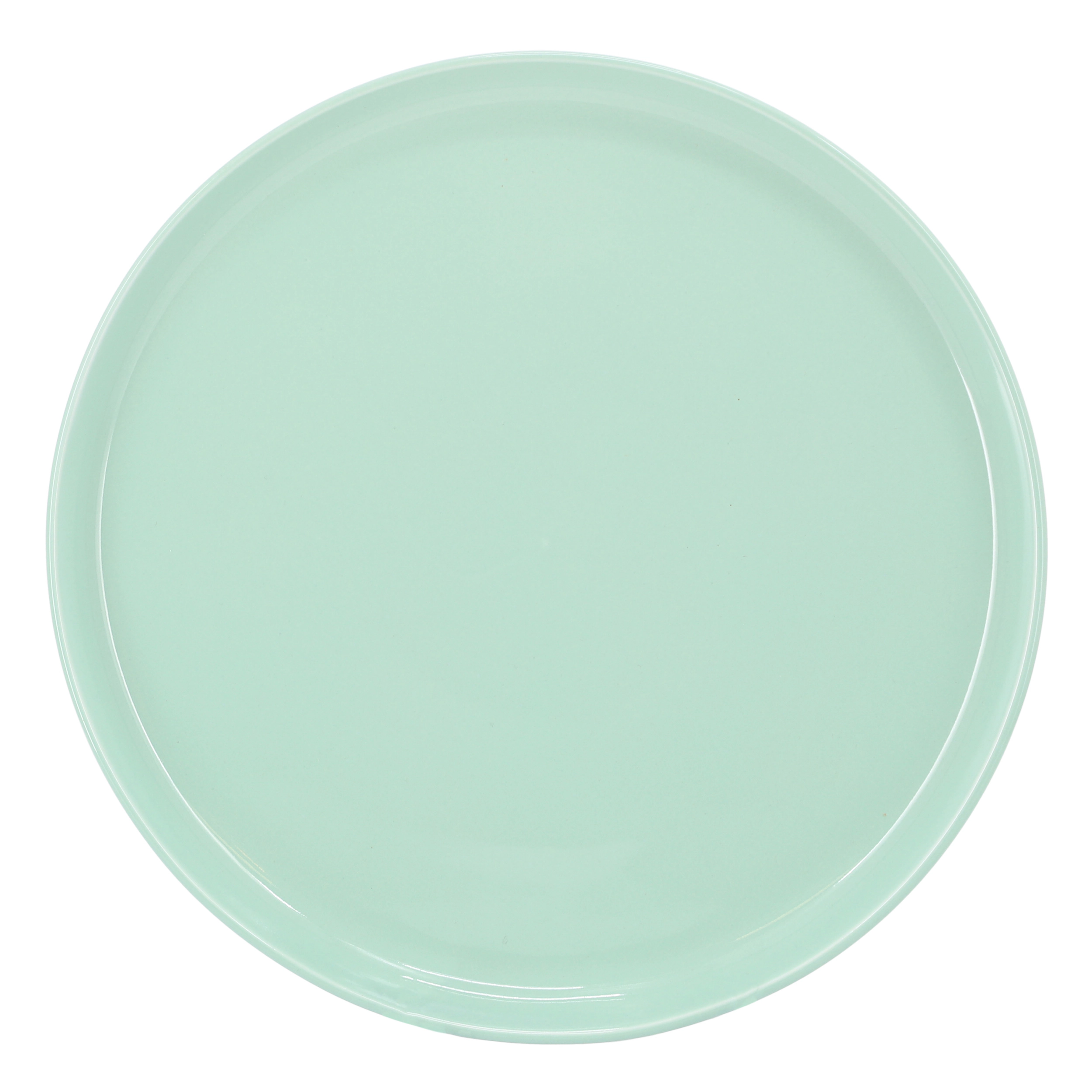 Elama Duncan 18 Piece Porcelain Dinnerware Set in Mint