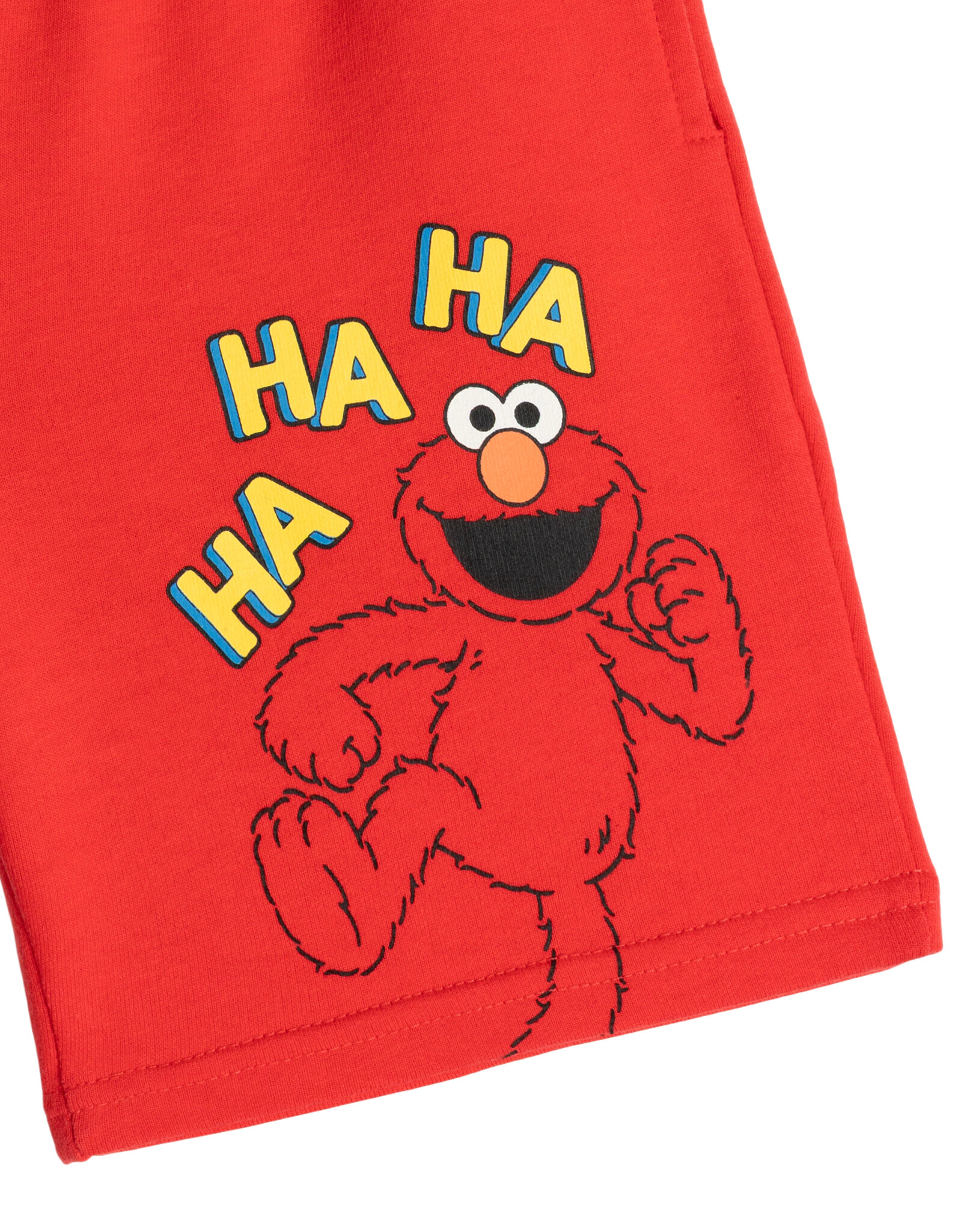 Sesame Street Boys' 3-Pack Athletic French Terry Shorts