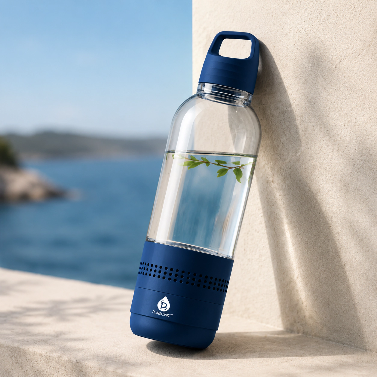 Pursonic Unisex 2-in-1 Water Bottle with Built-In Wireless Speaker