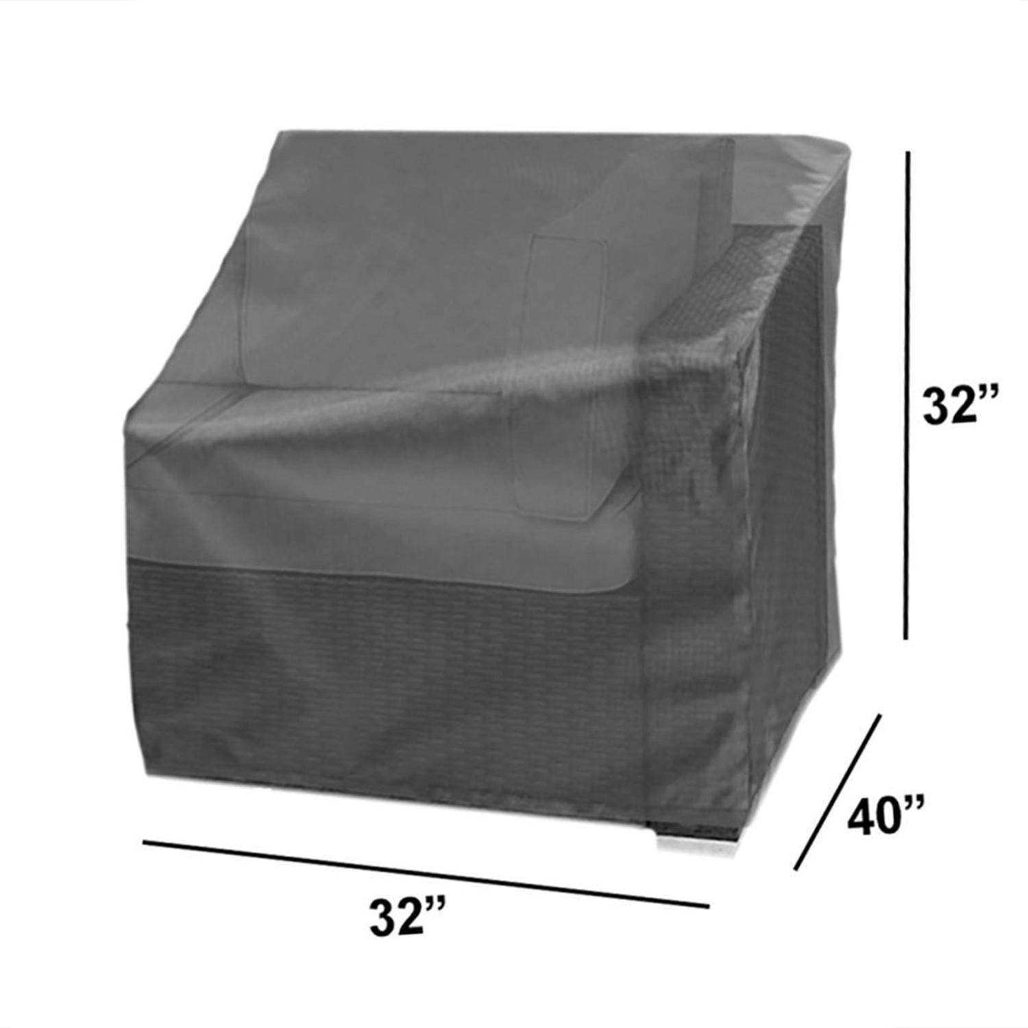 Summerset Shield Modular Cover Ultimate Protection for Your Outdoor Furniture Left End 32" x 40" x 32" Mercury