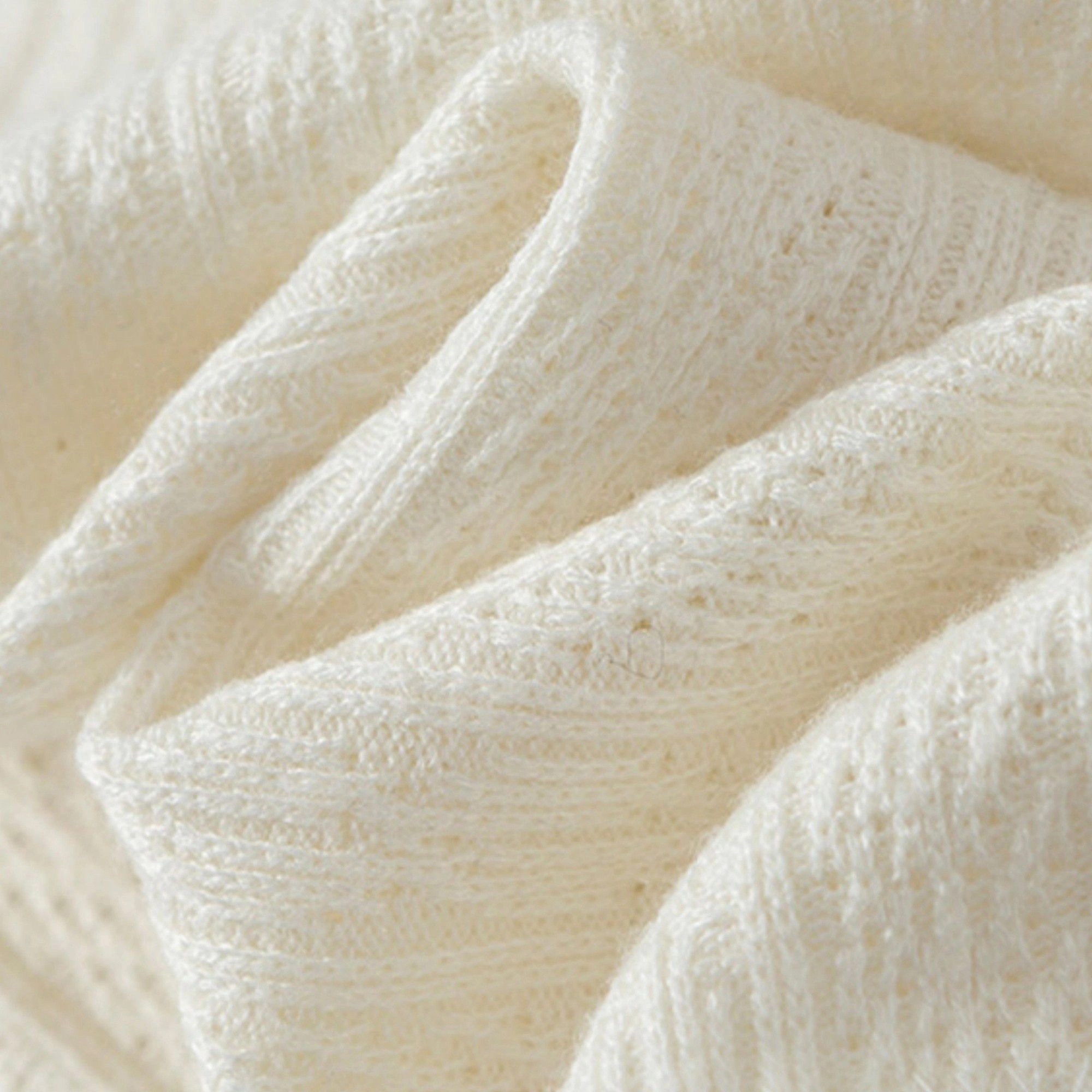 Anna-Kaci Soft Knit Infinity Scarf with Textured Loop Design for Cozy Layering