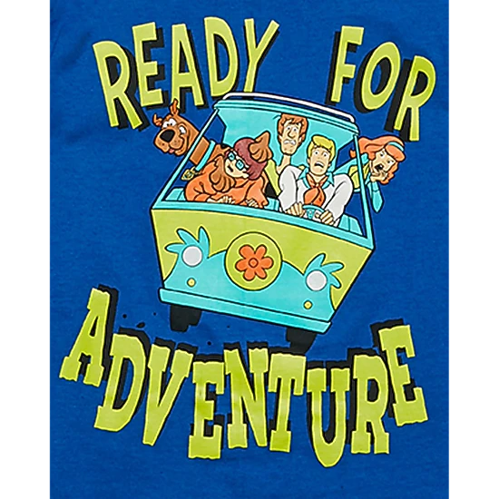 Scooby-Doo Boys' 3-Pack Short Sleeve Graphic T-Shirts