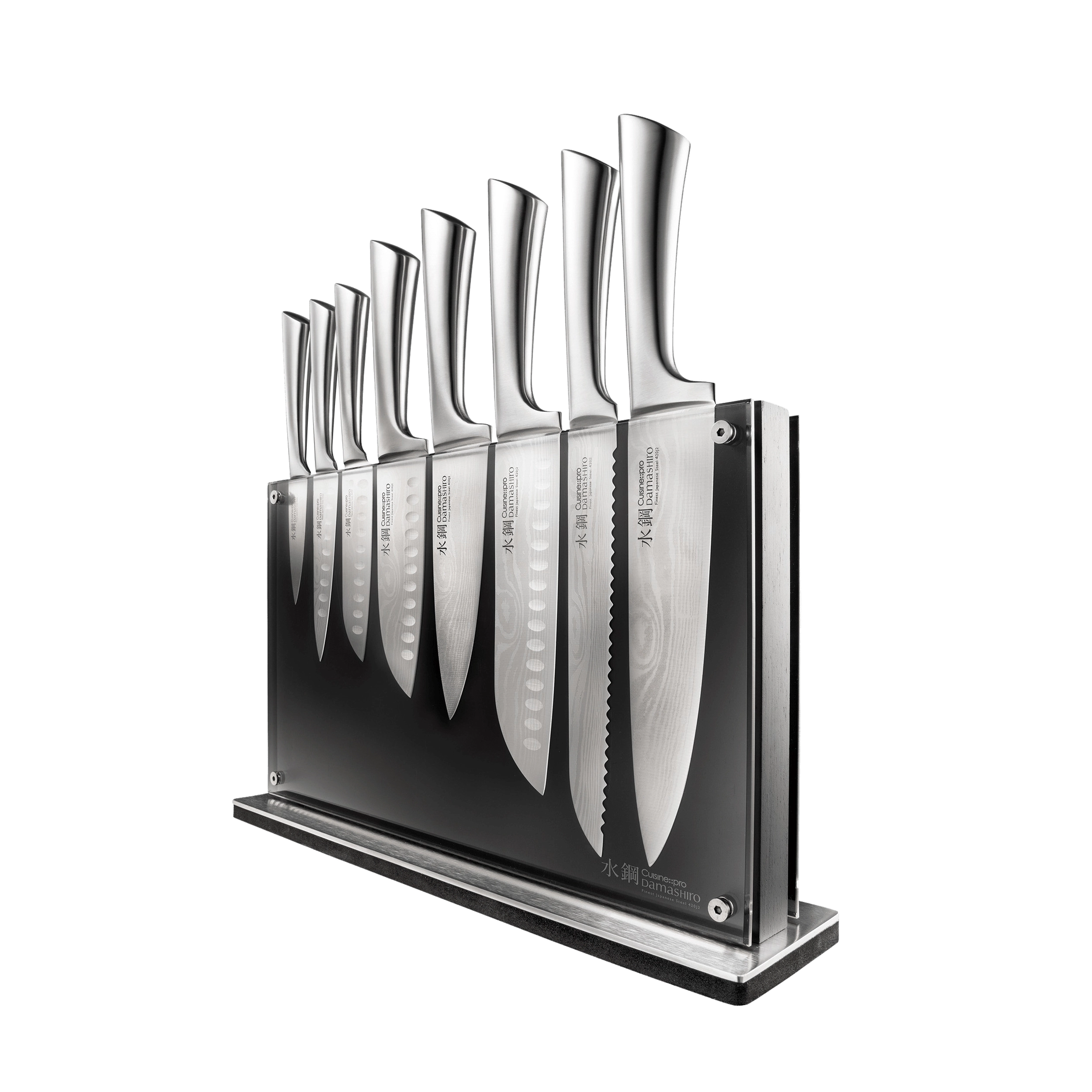 Cuisine::pro® Damashiro® Nami Knife Block 9 Piece