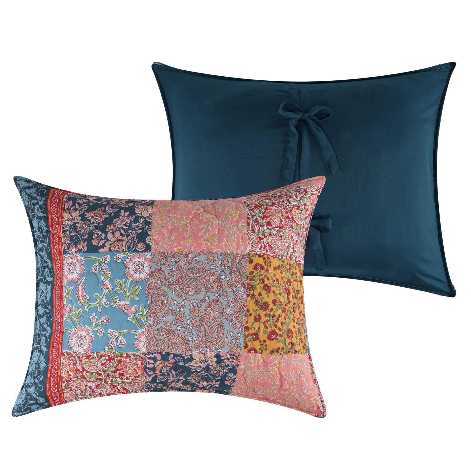 Greenland Home Fashions gier Cotton Face Microfiber Back Pillow Sham