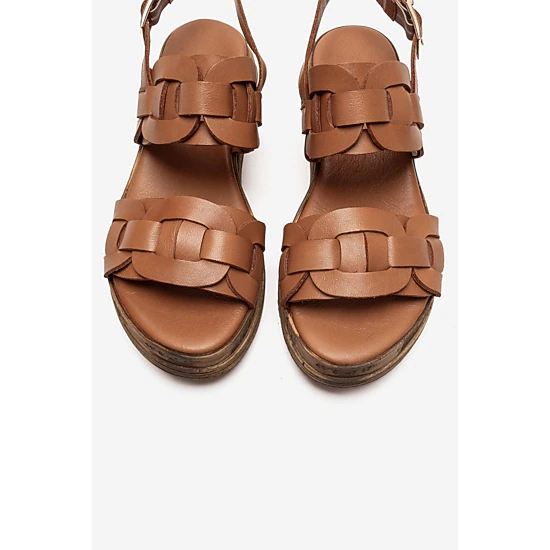 Forever & Always Womens Elvoro Leather Sandals