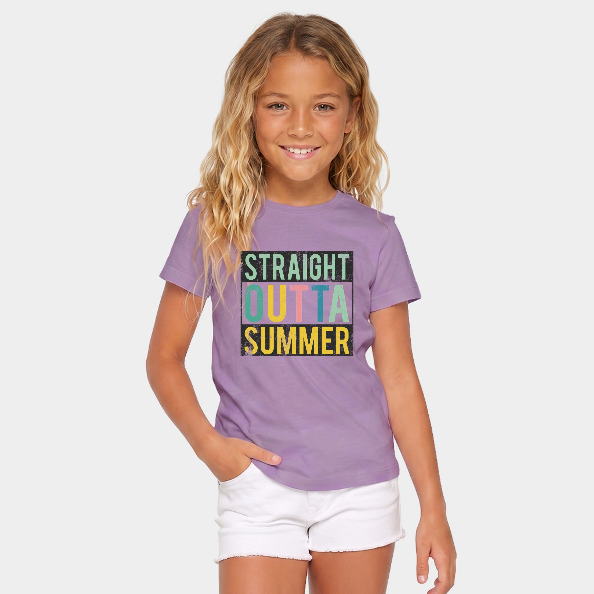The Juniper Shop - Youth Short Sleeve Graphic T-Shirt Straight Outta Summer