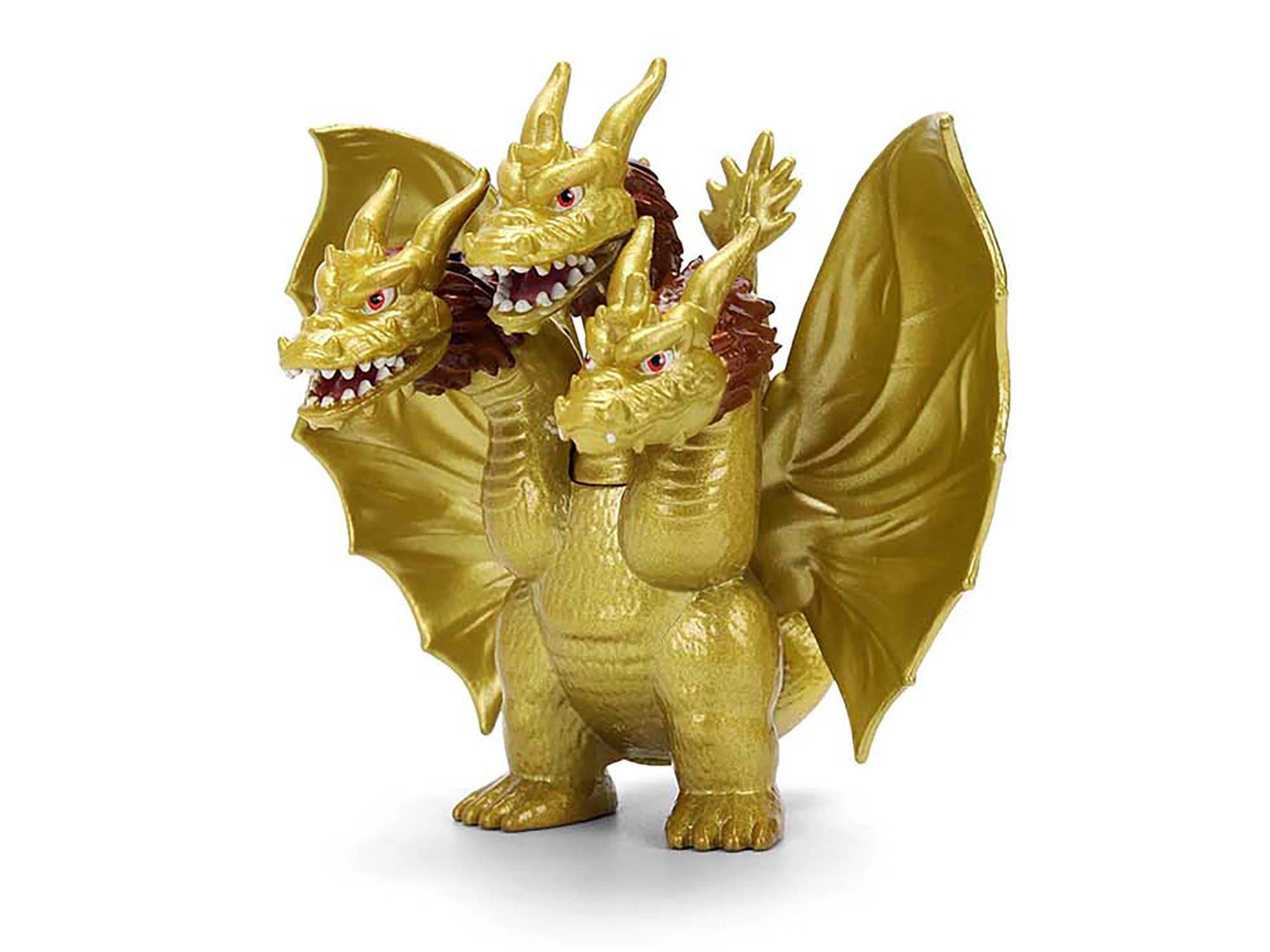 Jada Set of 4 Diecast Figures "Godzilla" Franchise "Metalfigs" Series by Jada