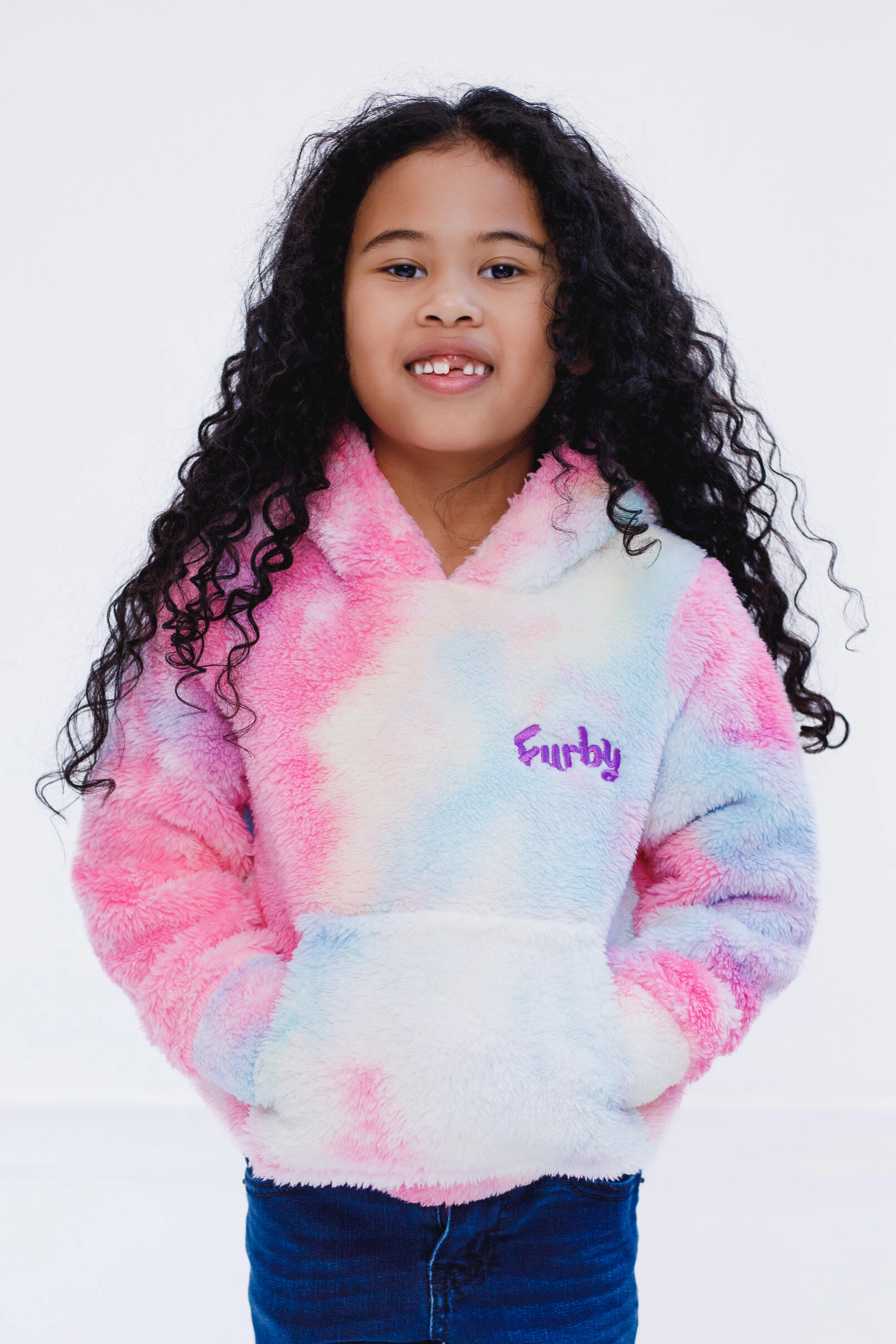 Furby Girls' Cosplay Fleece Hoodie