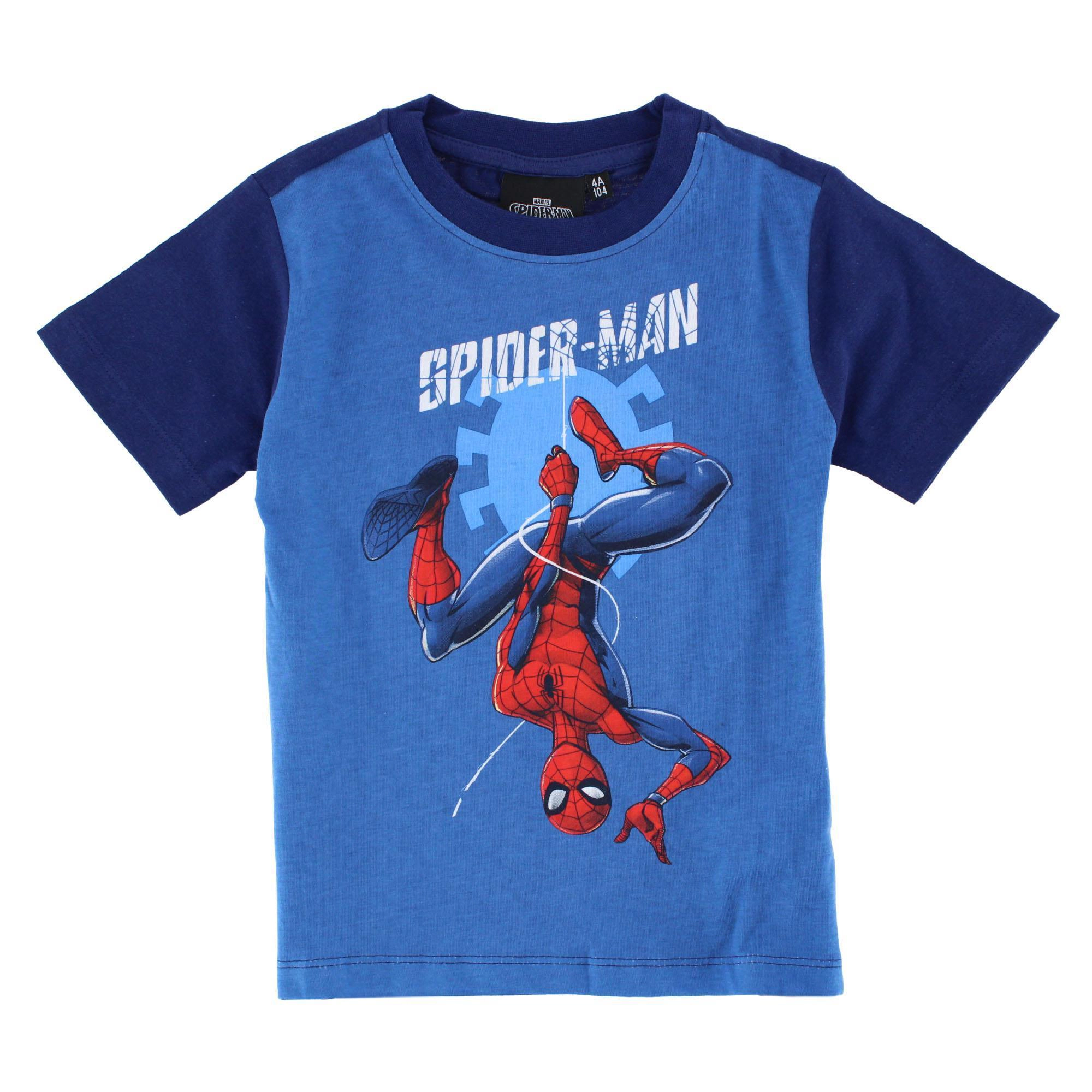 Textiel Trade Boys Toddler Spiderman Short Pajama Set