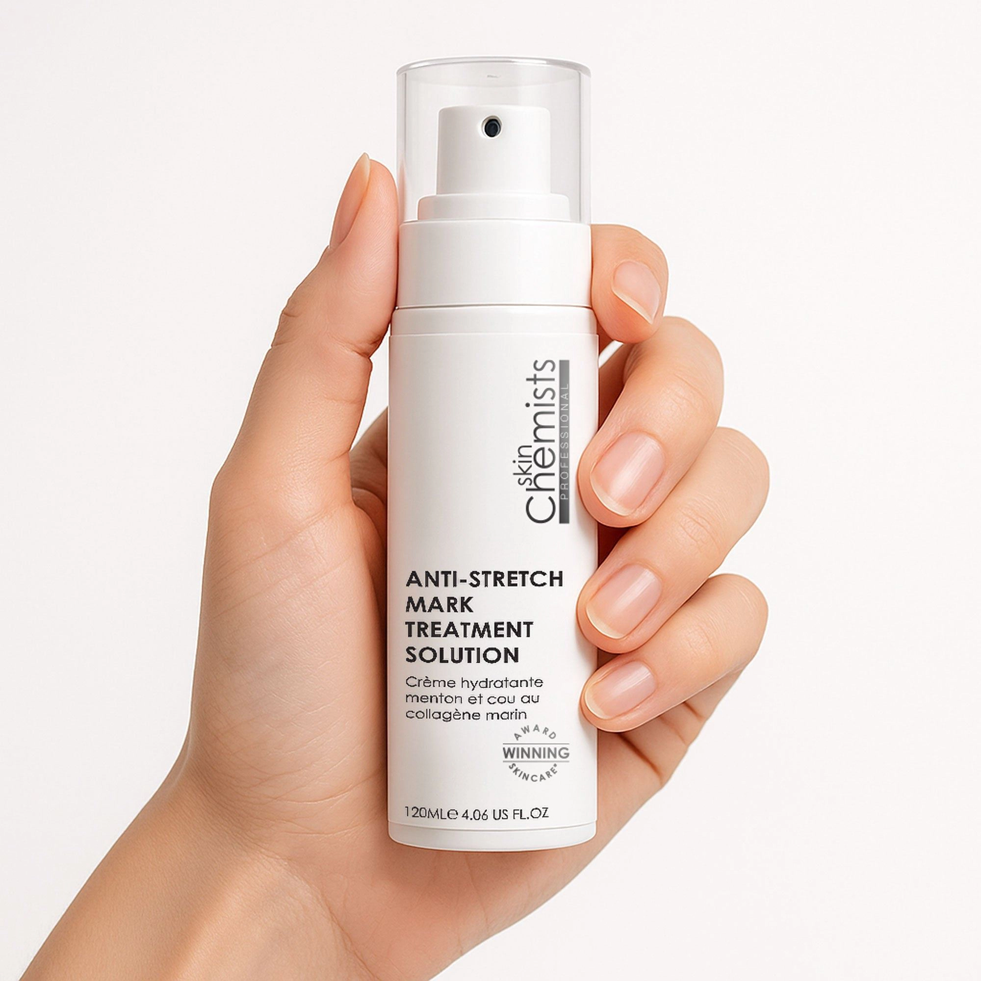 skinChemists Anti-Stretchmark Treatment Solution 120ml - Firming, Anti-Aging Cream