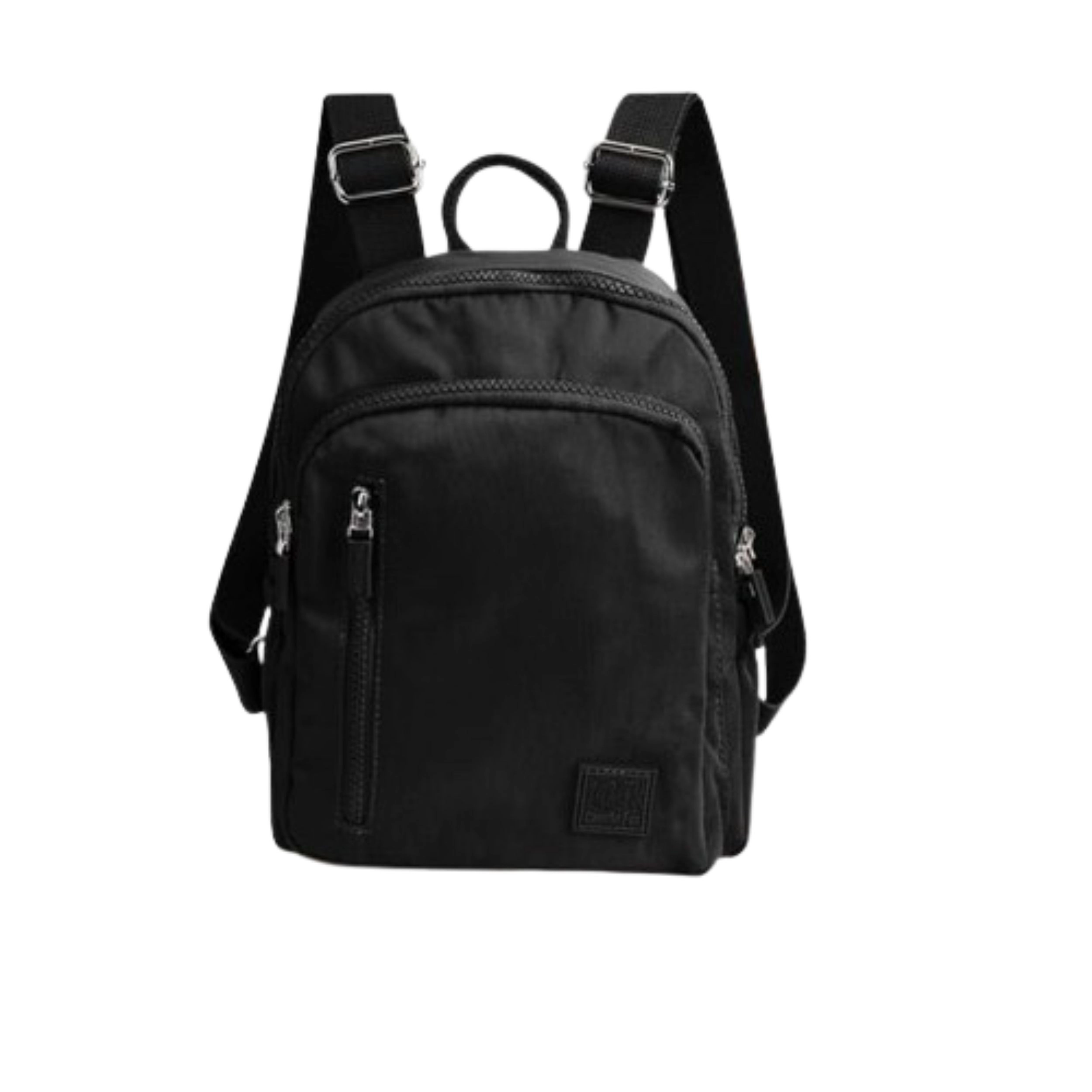 Home Collection Women’s Mini Water Resistant Nylon Backpack with Anti Theft Pocket