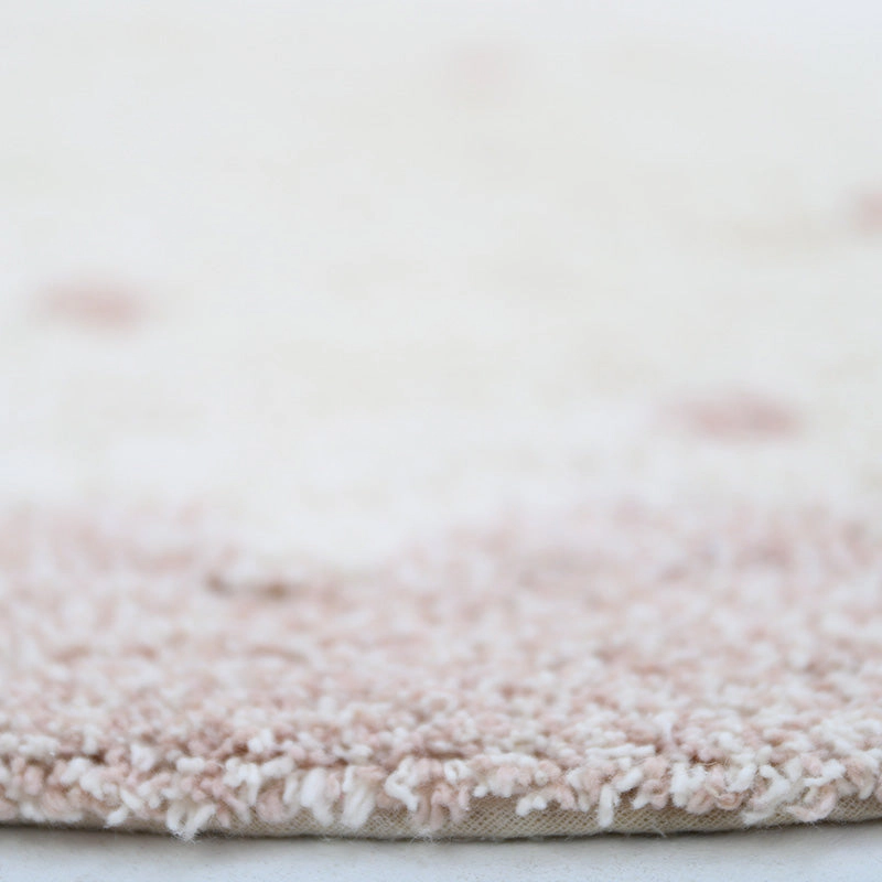 Nattiot Washable Cotton Polka Dot Kid's Bedroom Rug - Mallen