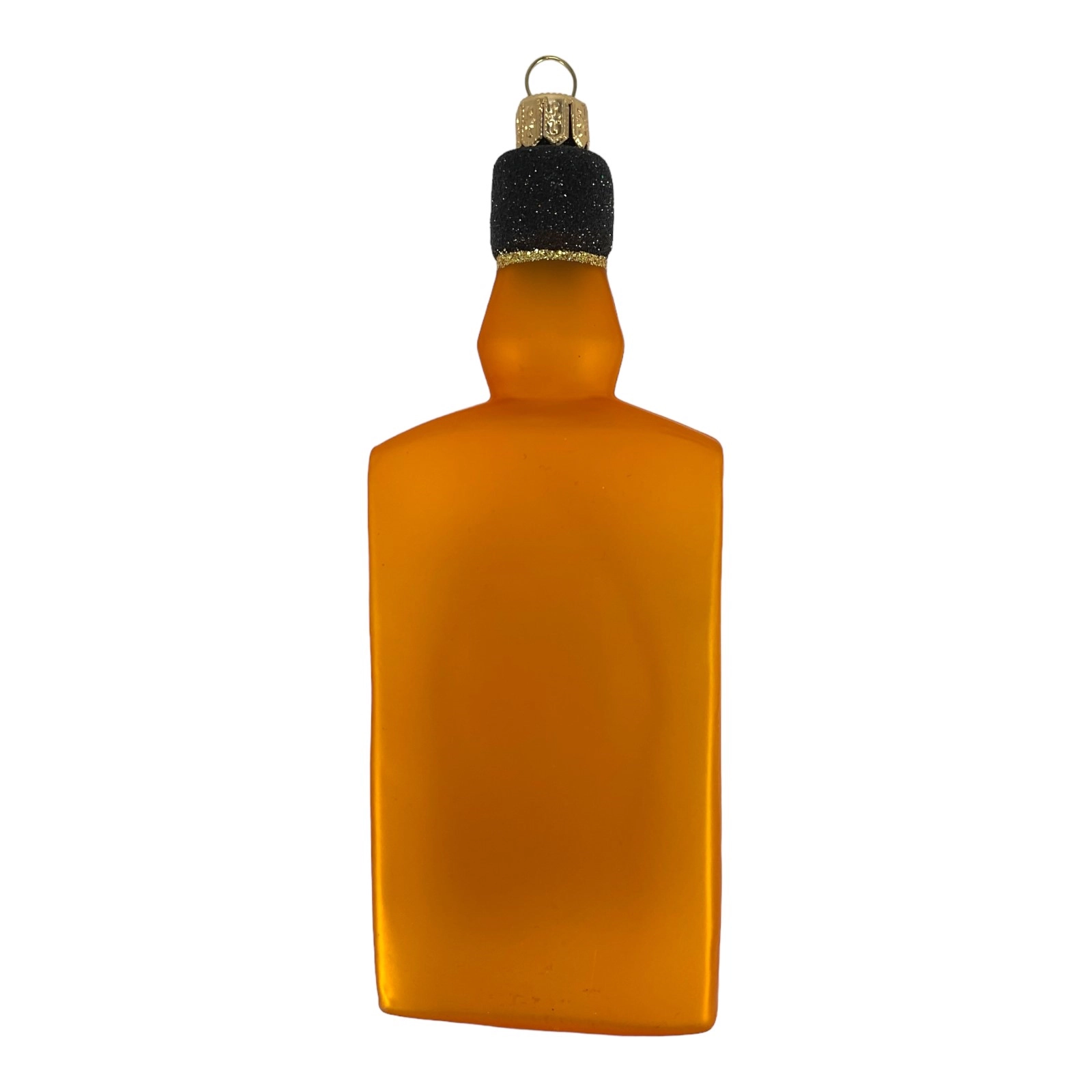 Pinnacle Peak Trading Company Mexican Tequila Bottle Polish Blown Glass Christmas Tree Ornament