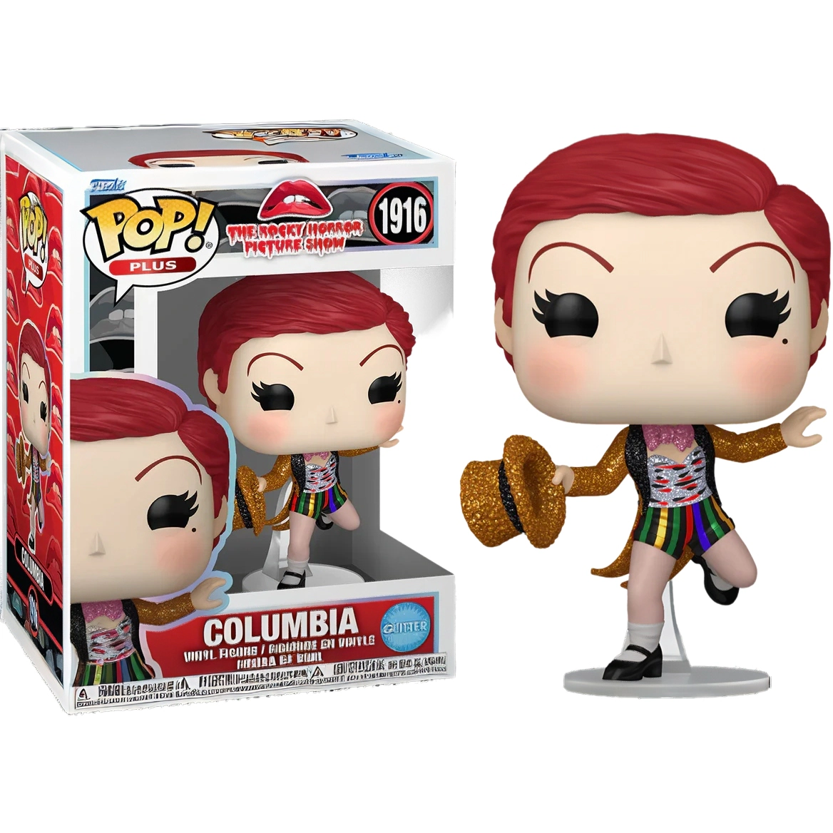 Funko Pop! Rocky Horror Picture Show: Columbia #1916 Plus Glitter