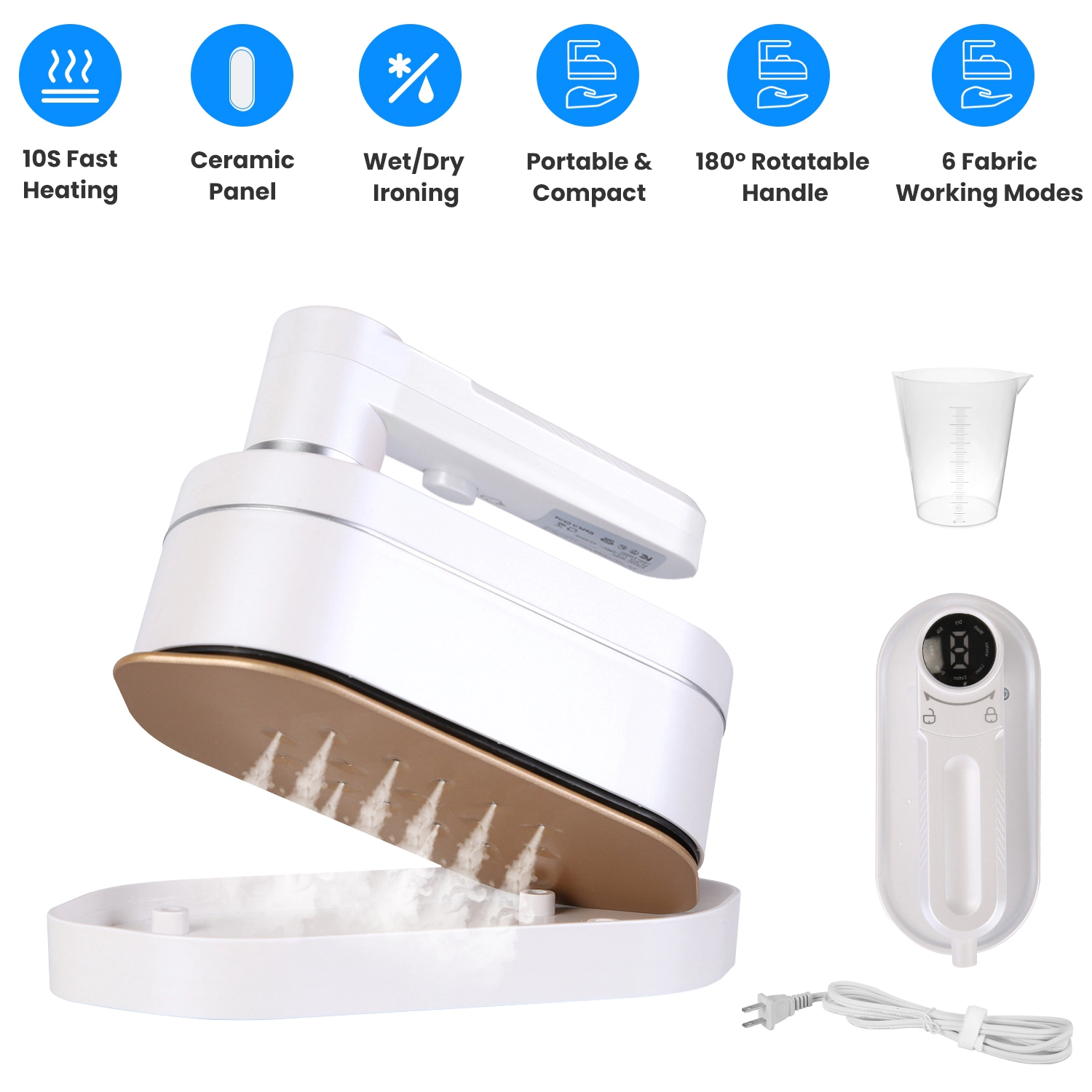 NEW Home Unisex 1200W Handheld Clothing Steamer