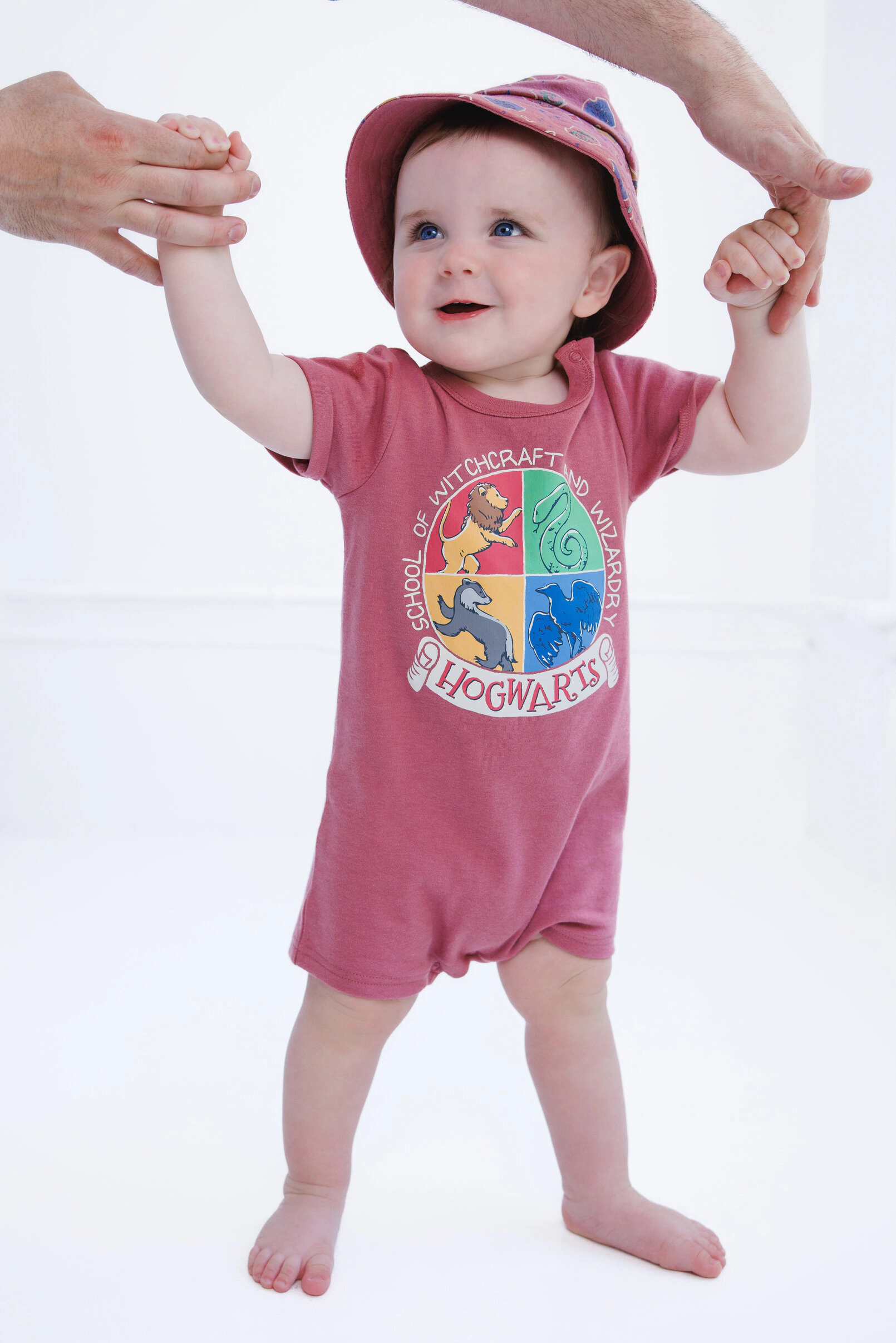 Harry Potter One Piece Romper and Hat Set