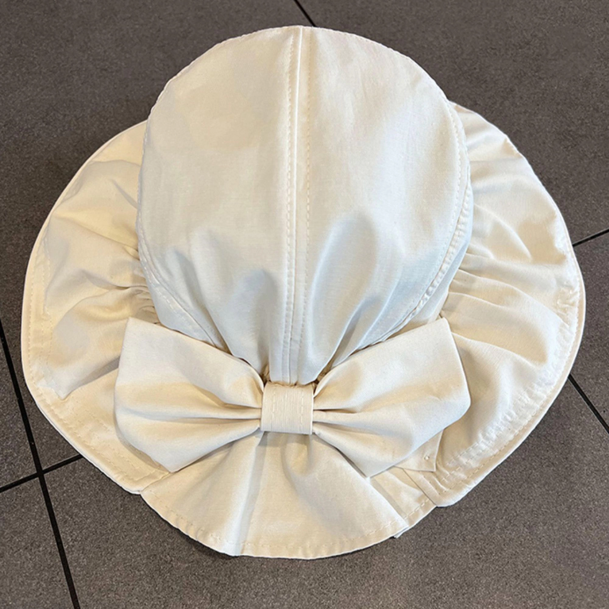 Anna-Kaci Womens Sun Hat with Large Bow Lightweight Summer Bucket Outdoor Travel