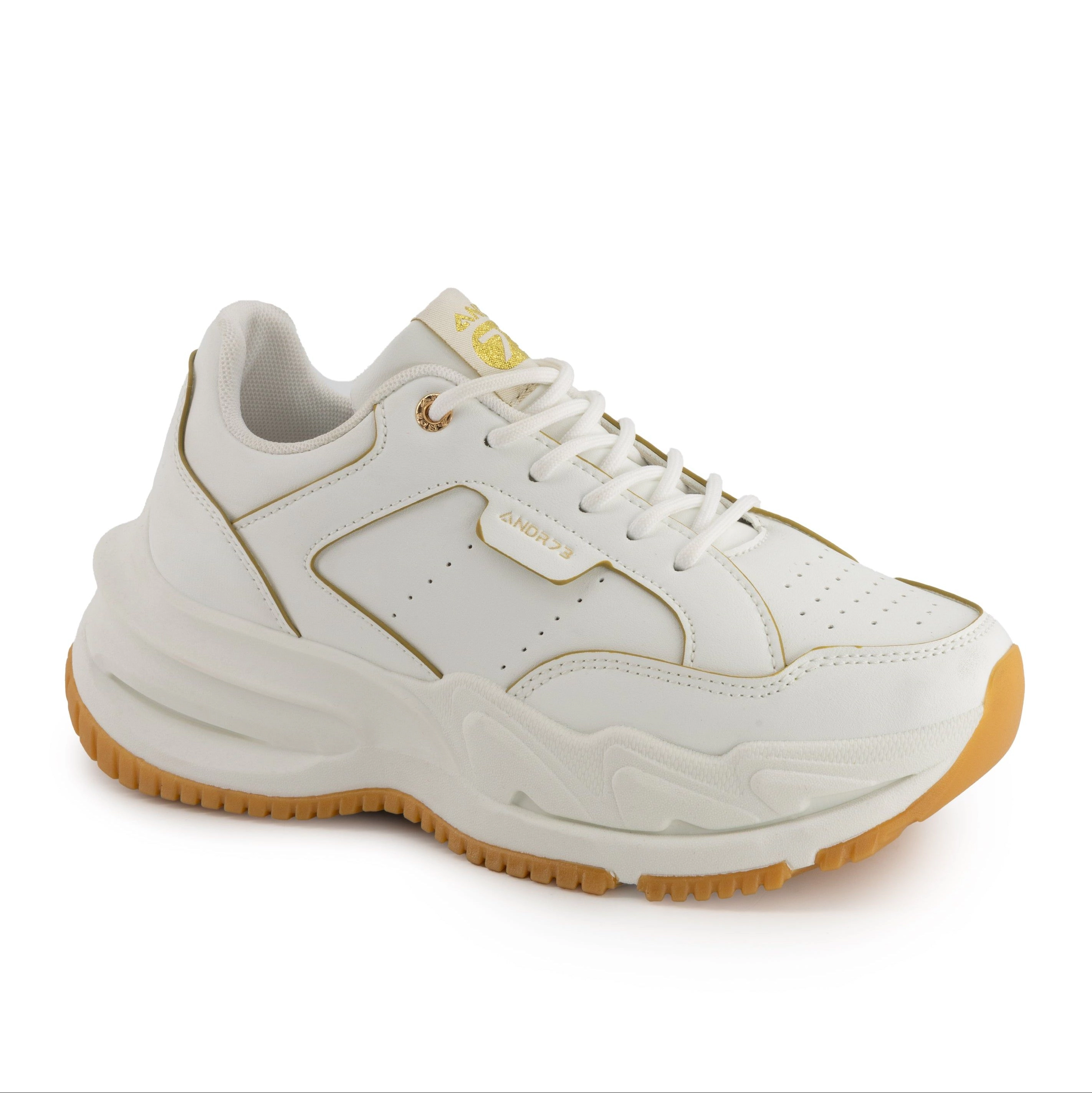 Andrea Womens Fashion Platform Sneakers With Elevated Sole