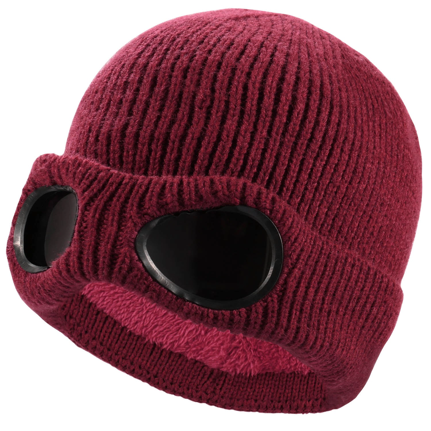 GBruno Knit Beanie Hat With Goggle