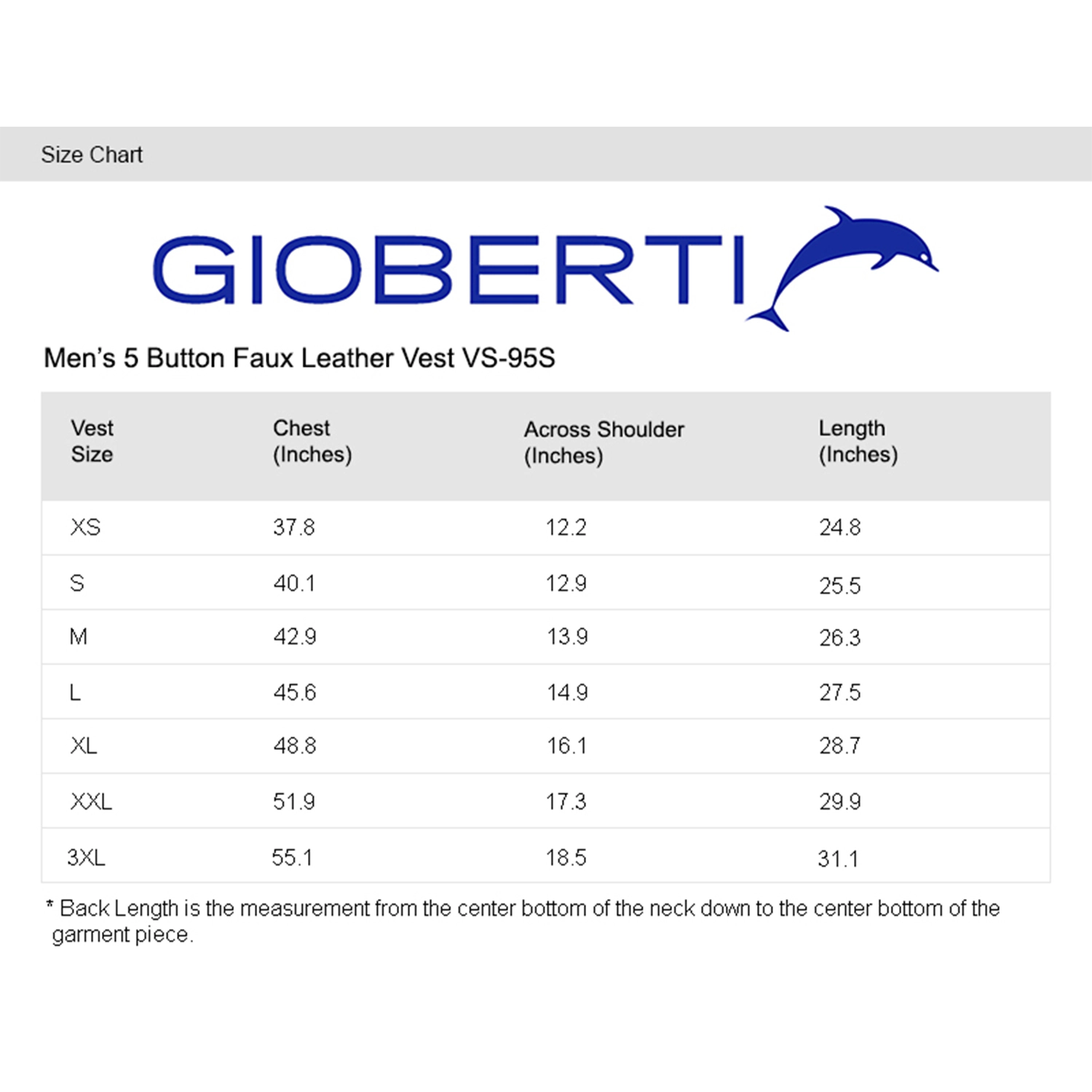 Gioberti Men's 5 Button Faux Suede Vest