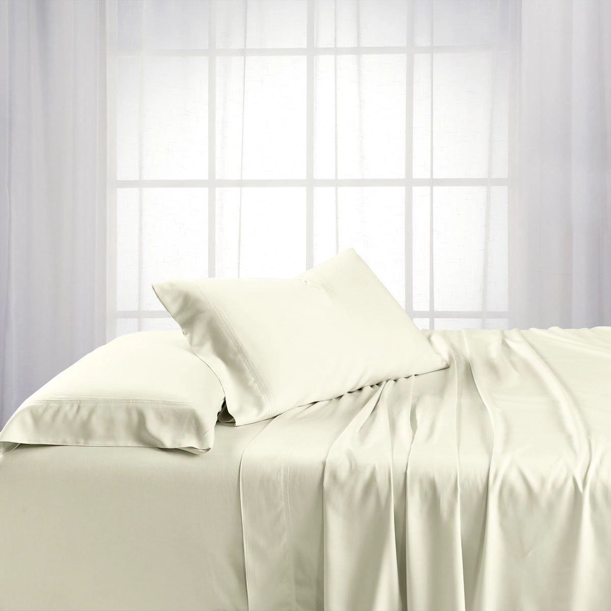 Egyptian Linens Bamboo Cotton Blend 15 Inch Deep Pocket Sheet Set