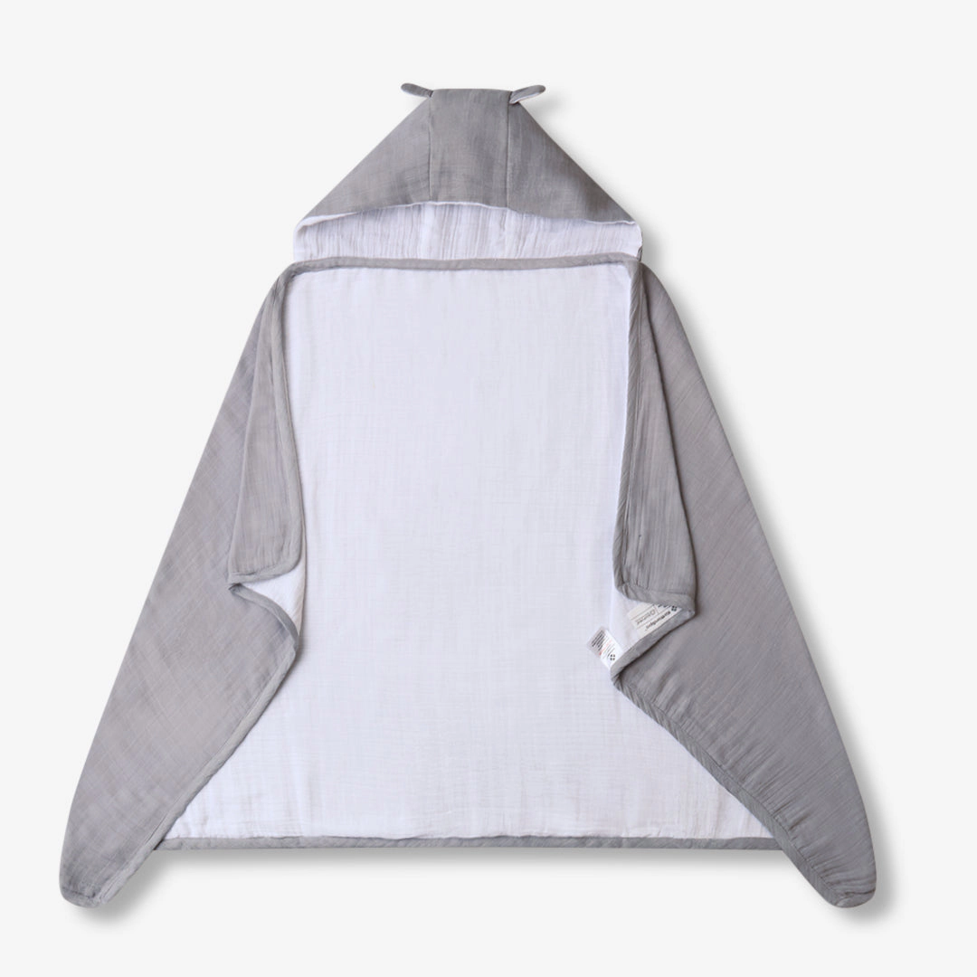 Teddy Bear Hooded Towel- 23'' x 41''