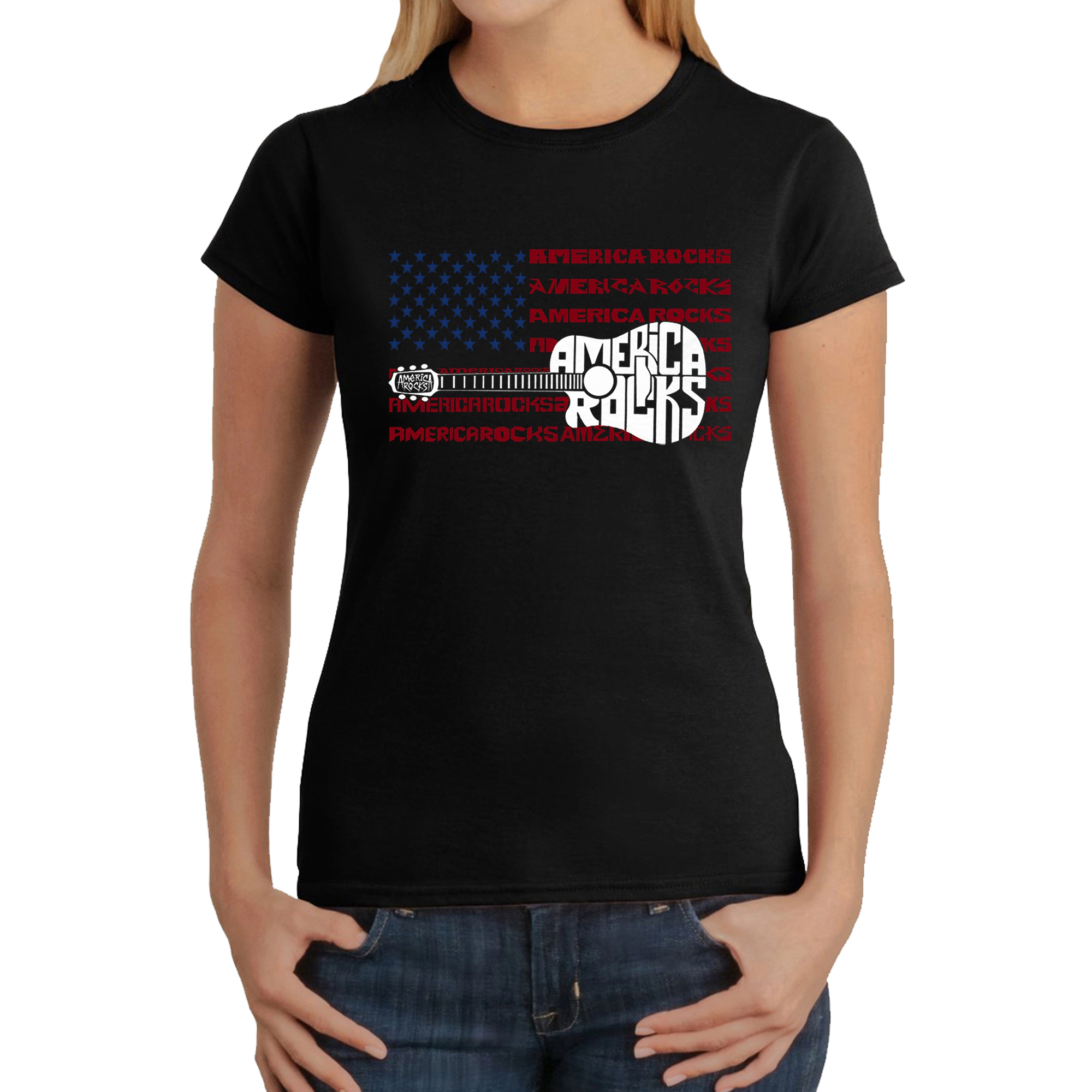 LA Pop Art Women's Word T-Shirt