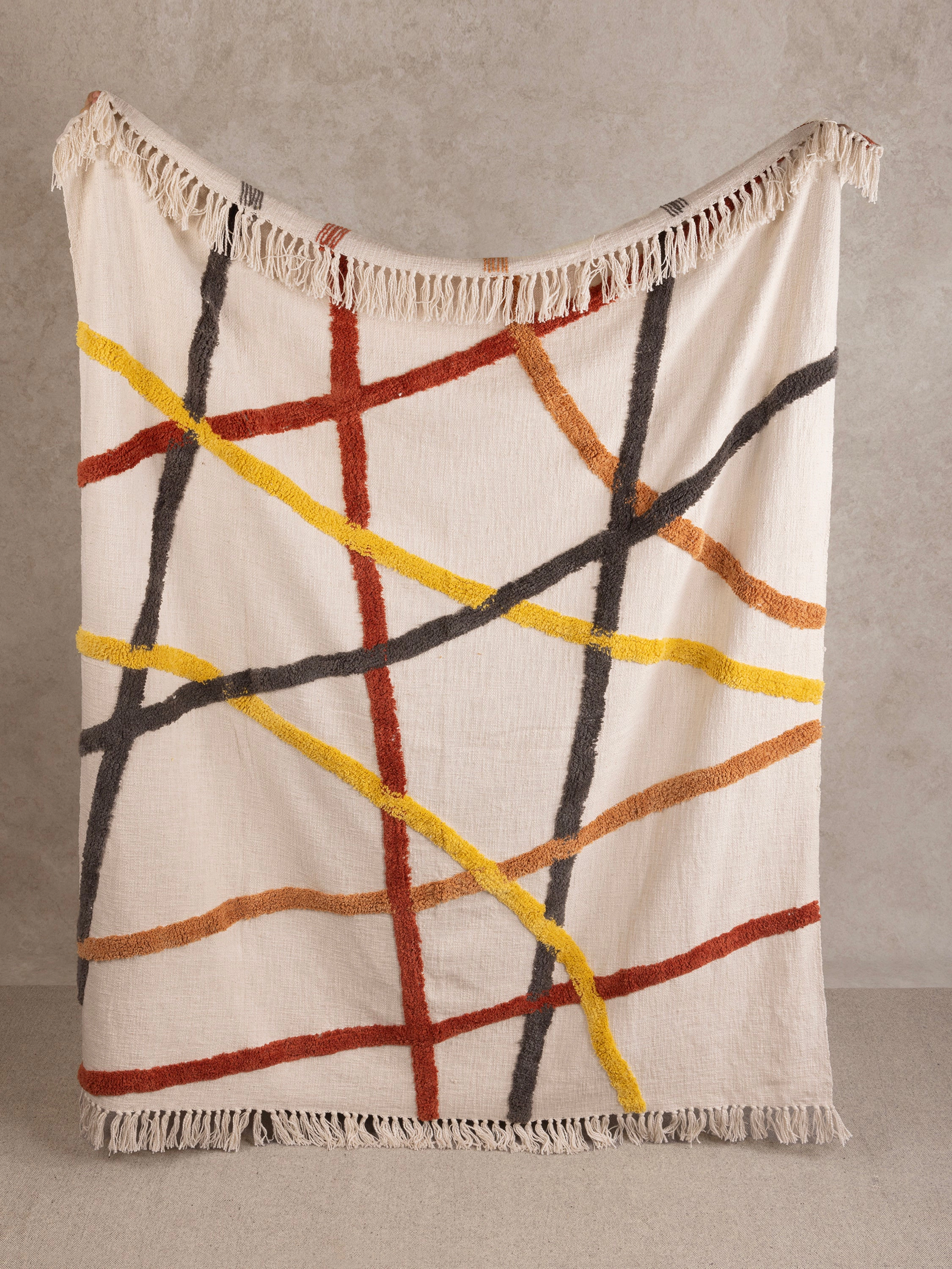 GAURI KOHLI Tashi Throw Blanket 50"x60"
