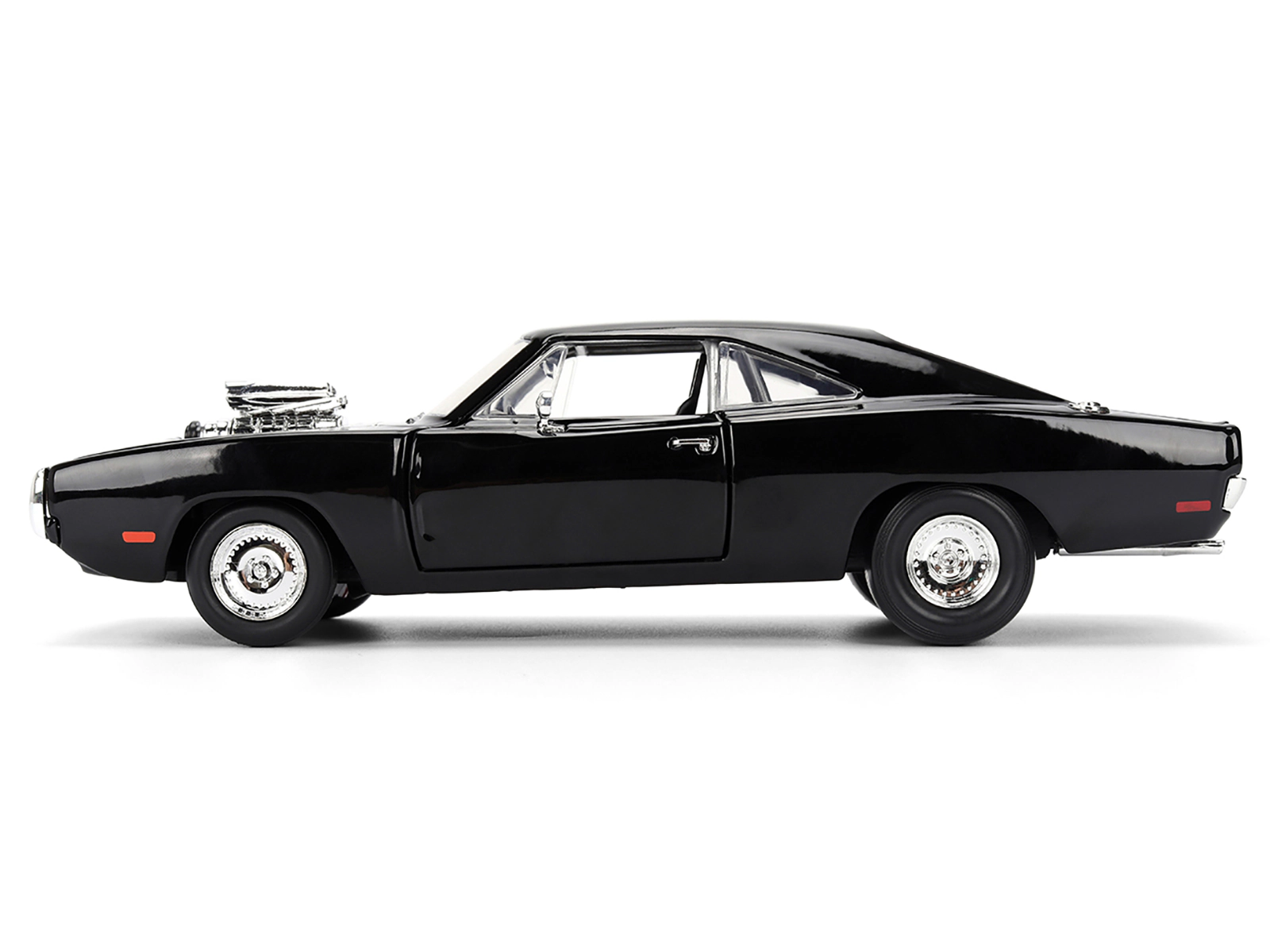 Jada Dom's 1970 Dodge Charger R/T Black "F9" (2021) Movie "Fast & Furious" Series 1/24 Diecast Model Car by Jada